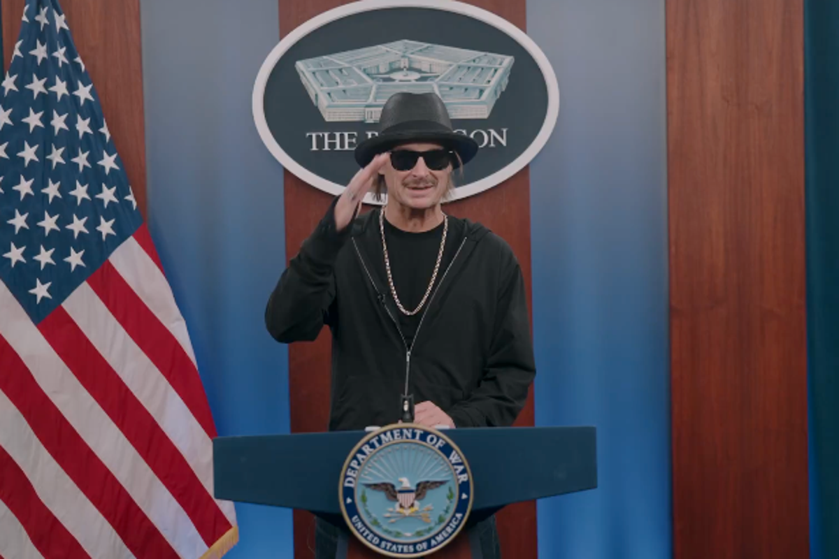 Pentagon has a special message on Memorial Day...delivered by Kid Rock