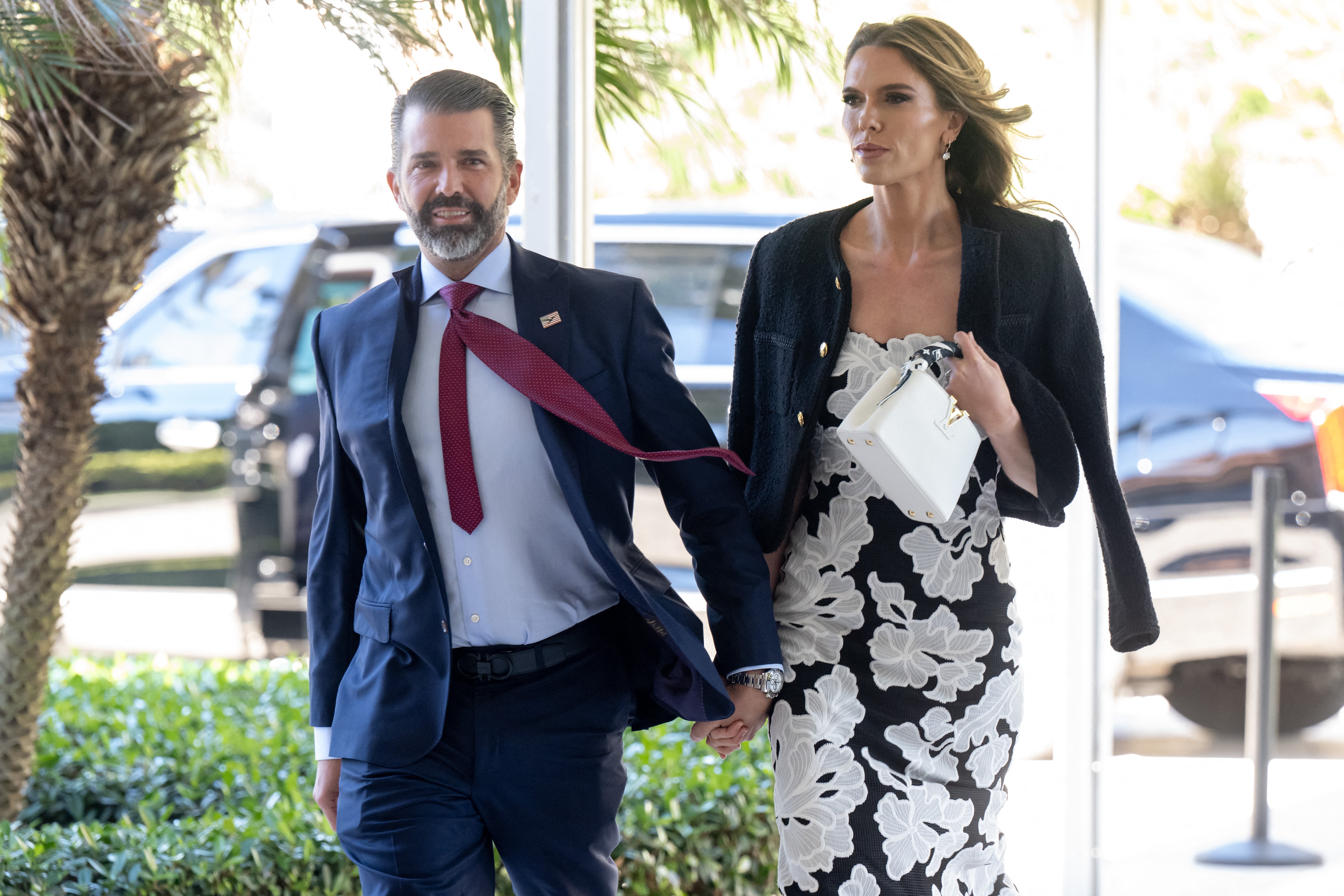 casou-se com a socialite Bettina Anderson de Palm Beach no fim de semana