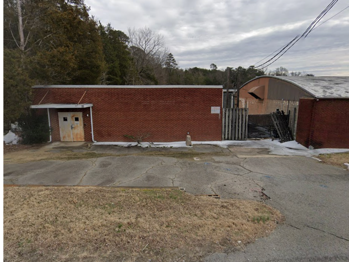 Johnny Steven Talbert, 43, was arrested on May 21 in the ‘Sun Drop Murders’ that happened at the Sun Drop Bottling Company (pictured) in Concord, North Carolina, on June 13, 2008