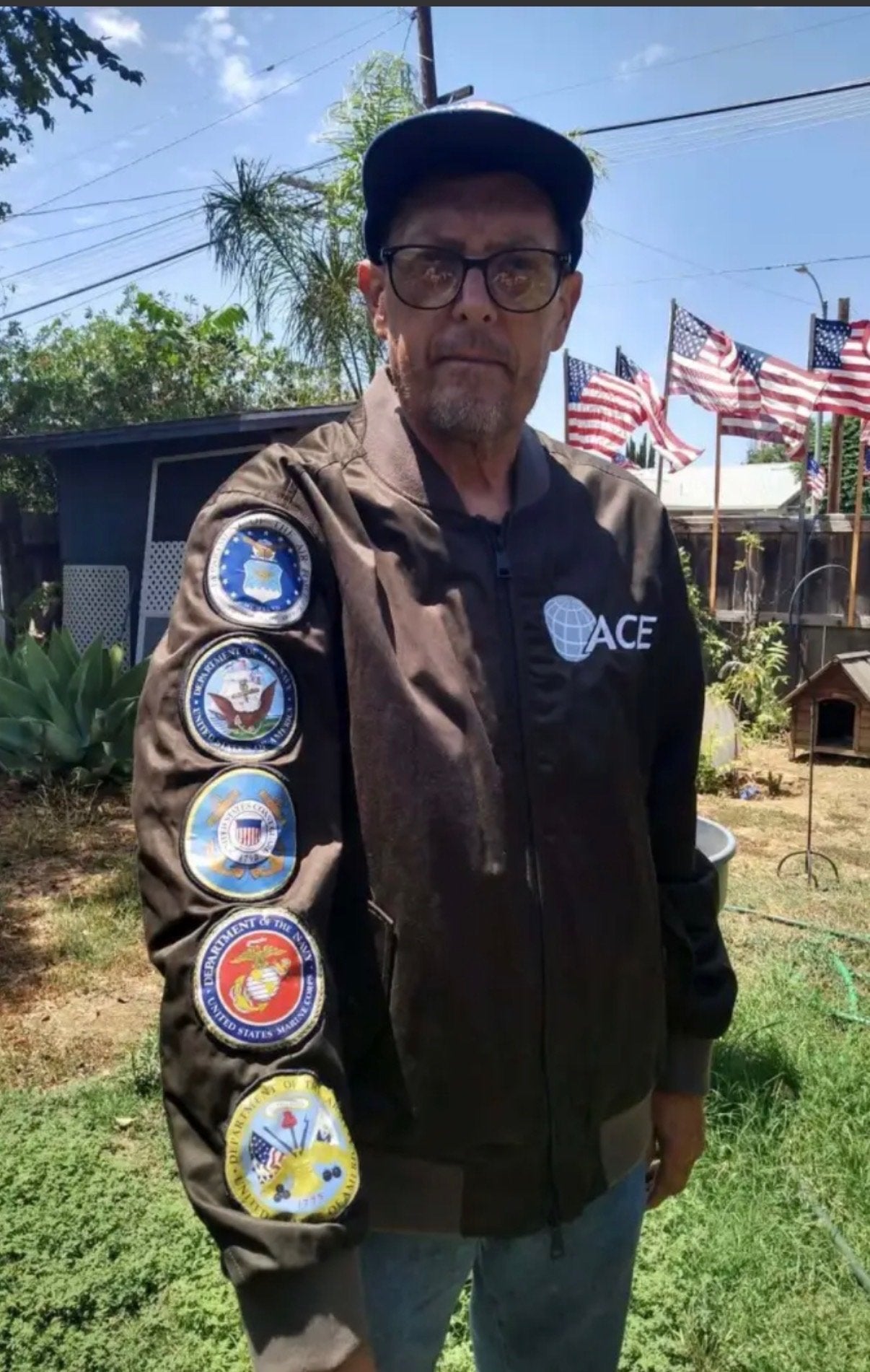 A California Army seasoned died aft he was brutally attacked extracurricular his home, which is decked retired successful American flags and posters of President Donald Trump