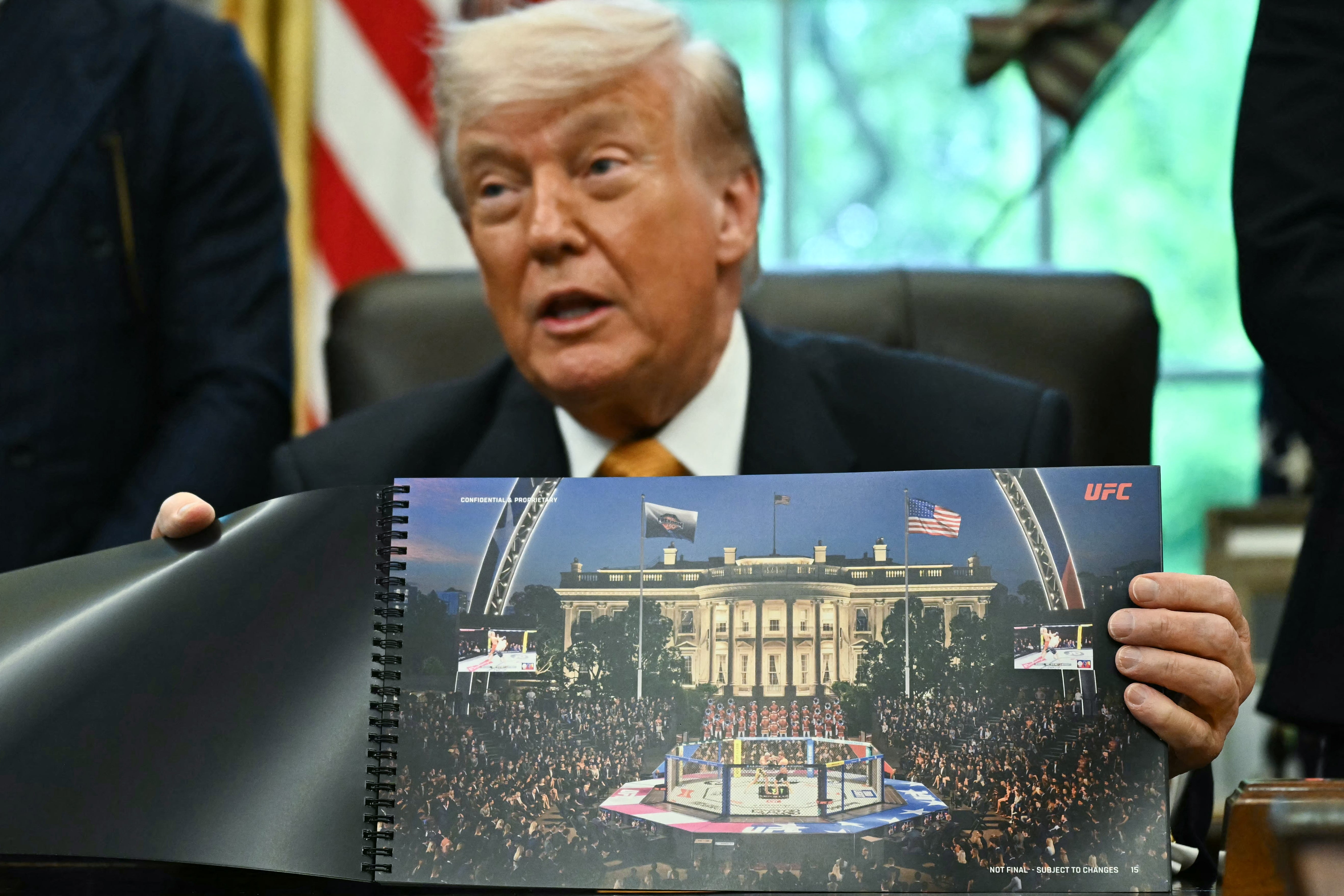 Trump — who has demanded a bigger, showier ceremony for nan nation’s 250th day celebrations — created a competing statement that appears to person been drafting payer costs and firm support from nan bipartisan America 250 initiative