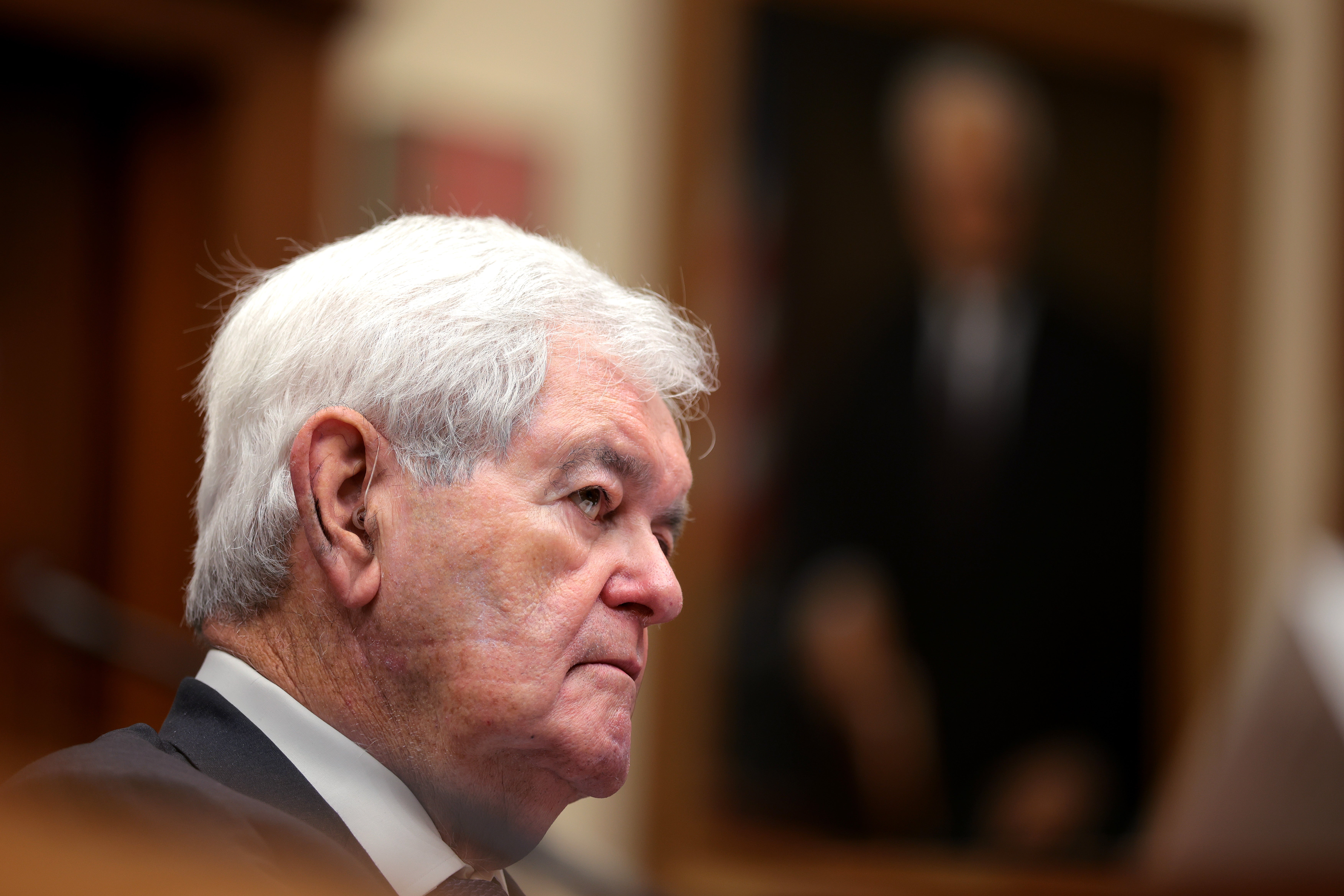 Former Republican congressman Newt Gingrich admitted successful an question and reply that nan Clinton–Lewinsky ungraded took attraction distant from nan superior perjury complaint that erstwhile President Bill Clinton faced