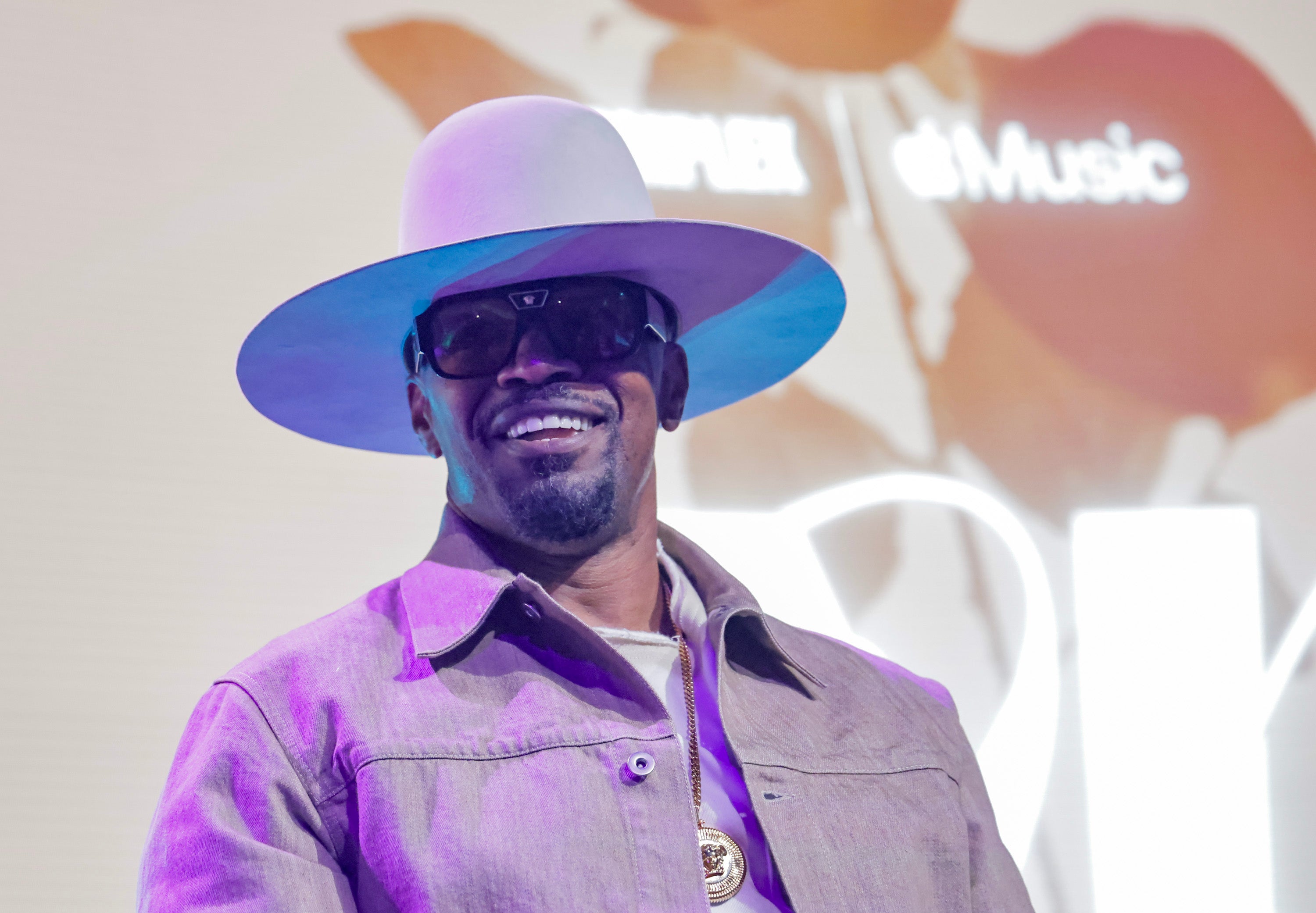 Pratt também afirmou ter o apoio de Jamie Foxx