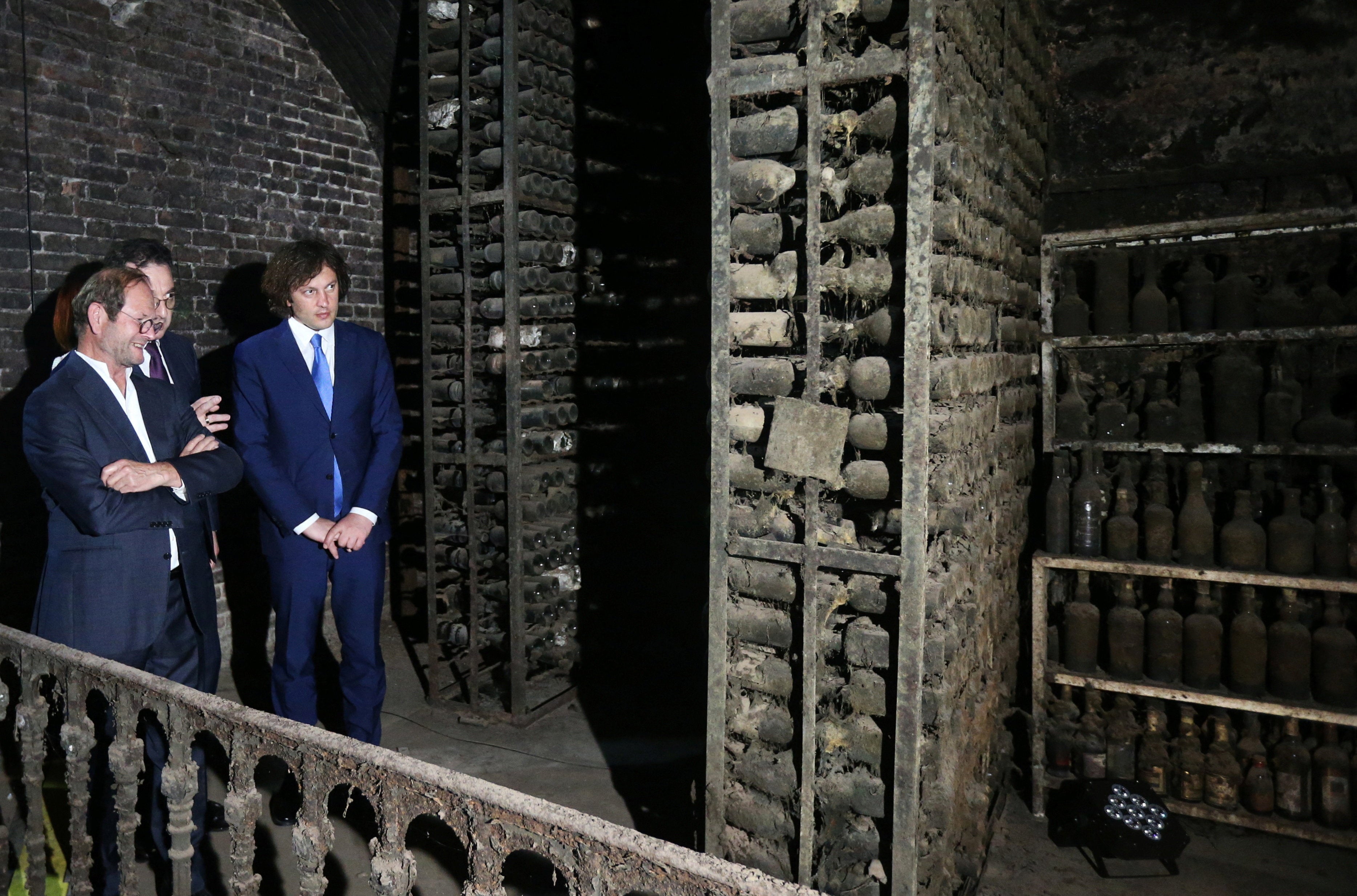 Stalin’s secret wine cellar of 40,000 bottles unsealed for first time