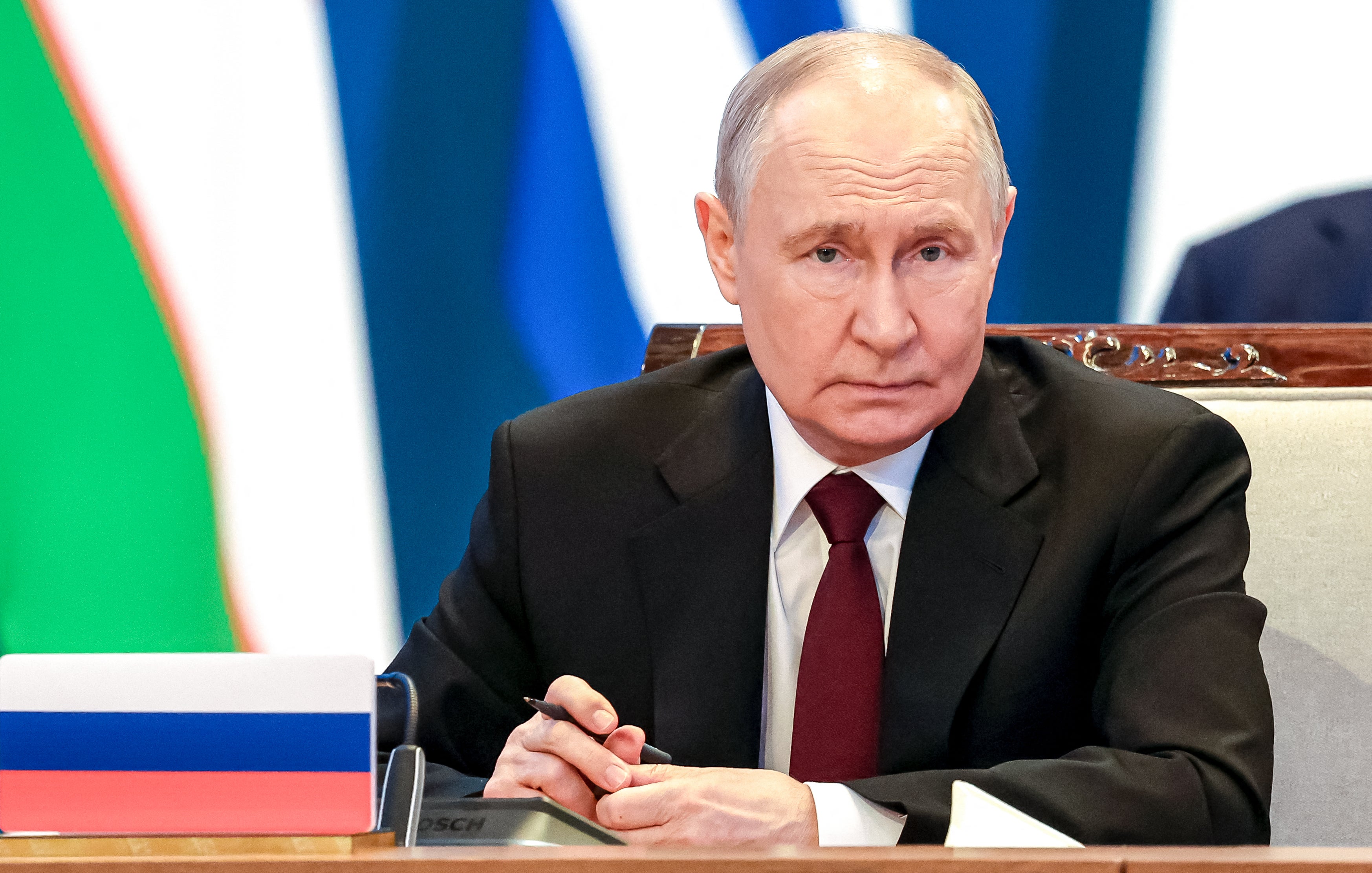 Vladimir Putin u Kazahstanu 29. svibnja 2026. Kremlj je rekao da je bio upoznat s napadom drona