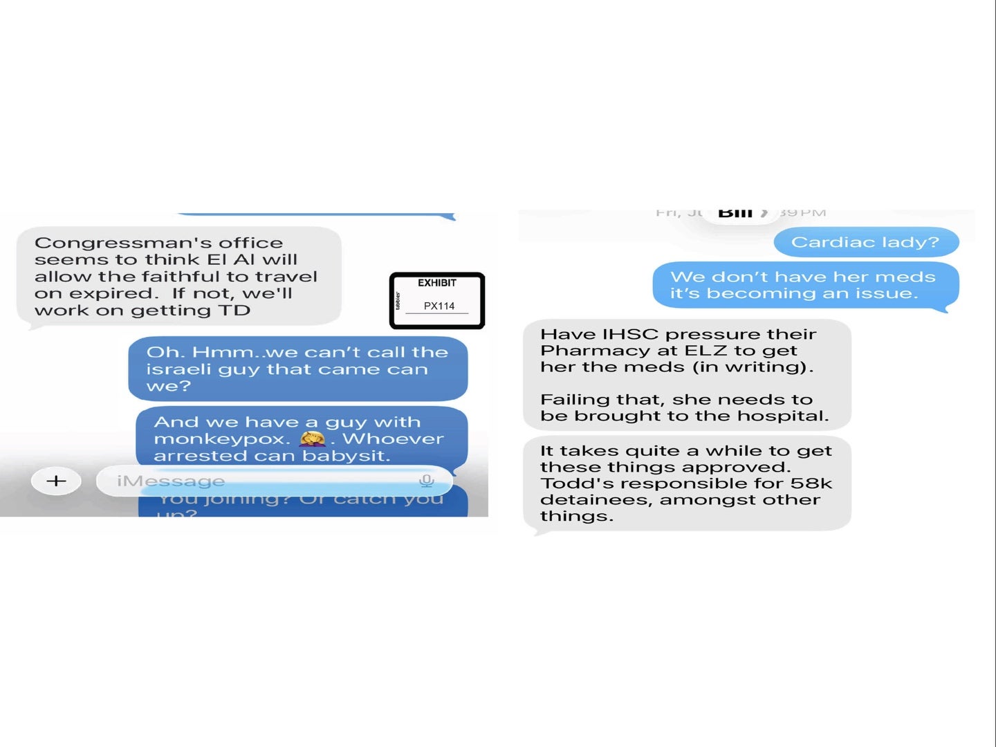 Text messages among ICE officials revealed successful tribunal documents look to show concerns astir overcrowding and urgent aesculapian issues wrong 26 Federal Plaza successful 2025