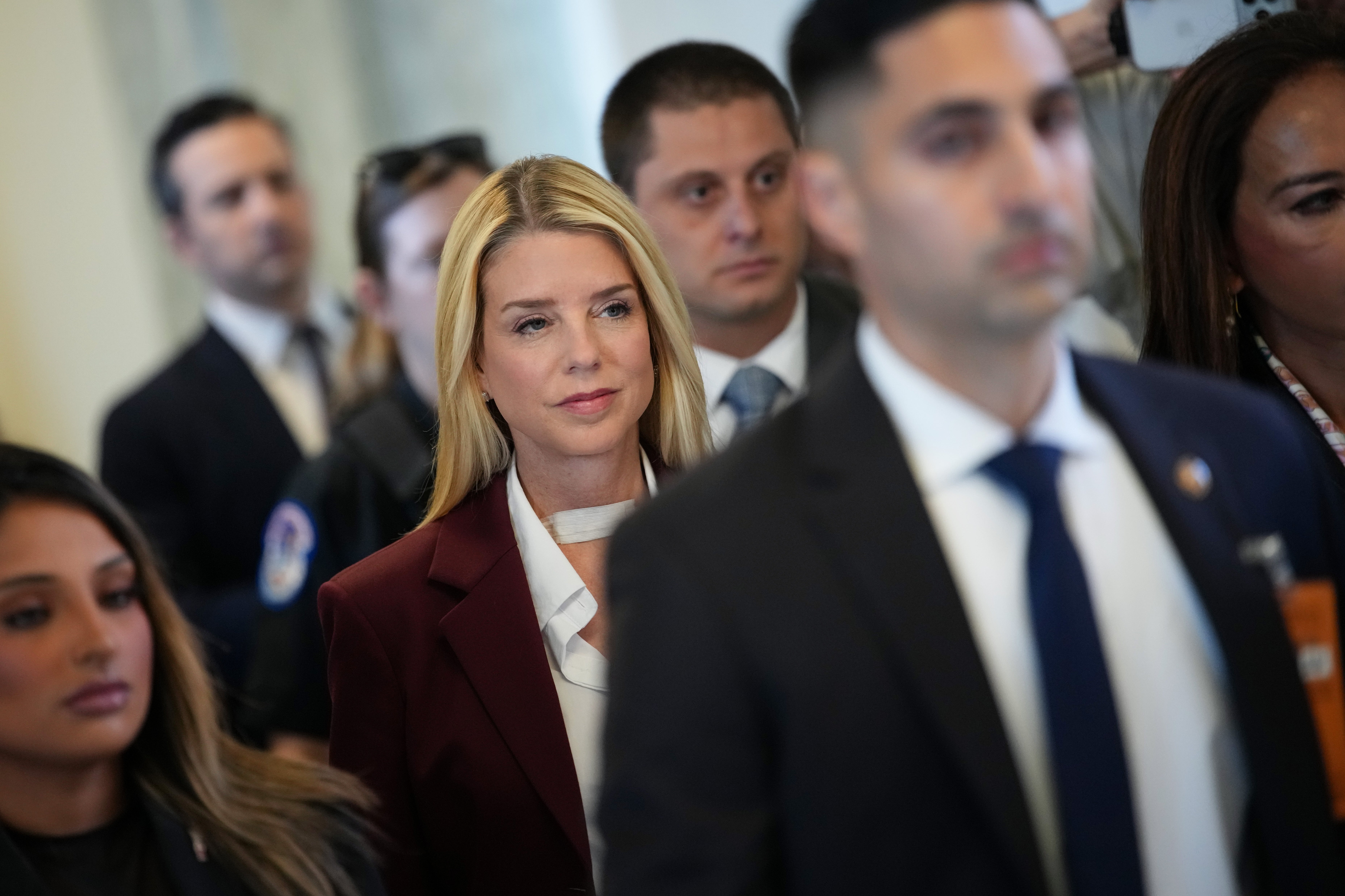 A transcript of nan closed-door gathering reveals nan erstwhile lawyer wide said ‘I don’t recall’ astatine slightest 34 times erstwhile questioned astir captious parts of nan government’s investigation into Epstein and nan merchandise of nan files