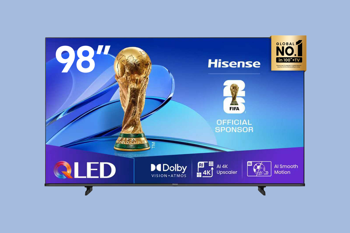 Hisense's 98in TV is perfect for World Cup watch parties – and it's been slashed in price by £1,100