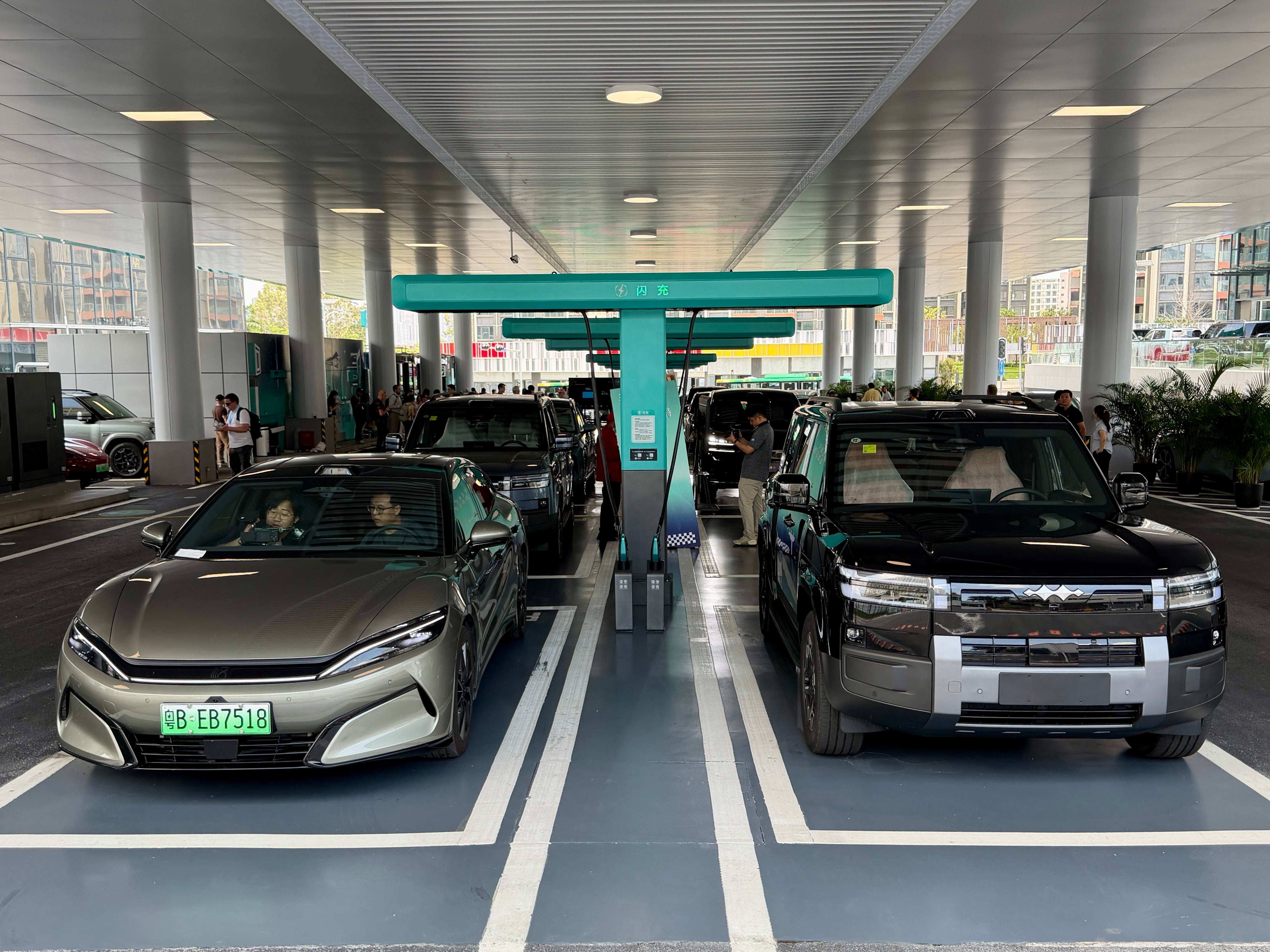 I tried the Chinese EV chargers that rival petrol filling speeds – and they're coming to the UK