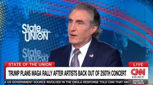Trump cabinet member struggles to explain funding and purpose of president's own 250th US anniversary project