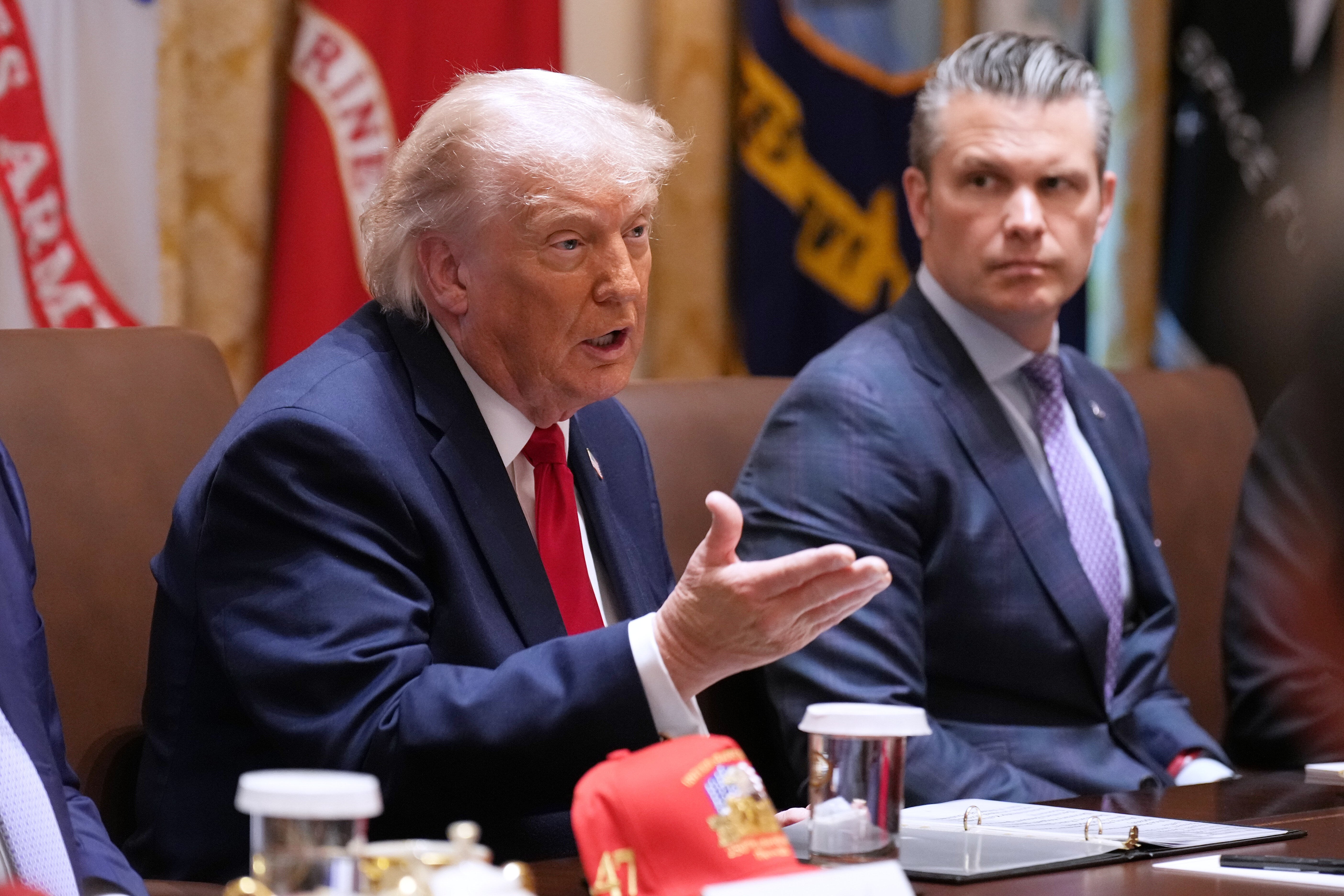 President Donald Trump has precocious faced conflict of liking disapproval himself but has denied wrongdoing