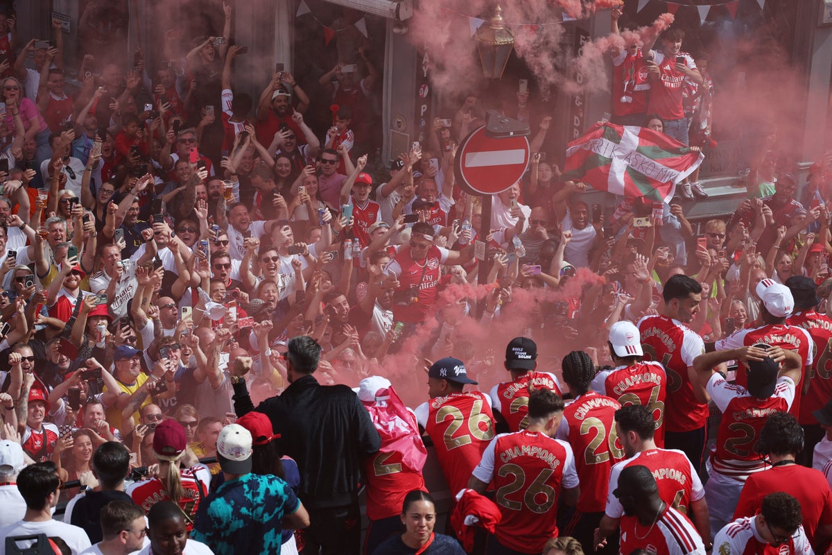 Six people stabbed in hours after Arsenal's Premier League victory parade