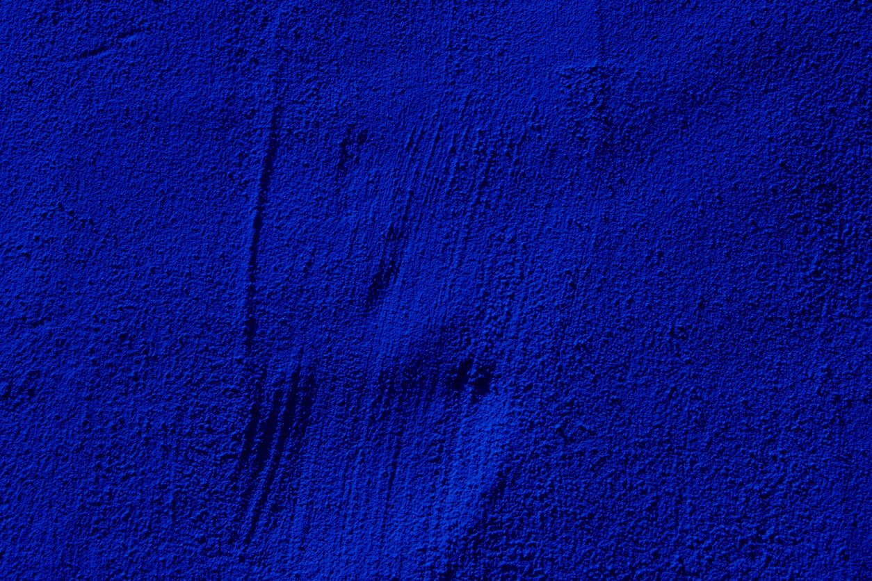 International Klein blue is the accent shade inside the Instagrammed living rooms of the young
