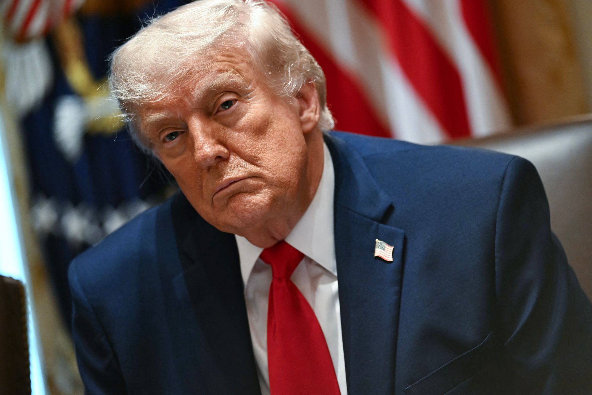 Just 9 percent of Americans said it would beryllium acceptable to sanction authorities buildings aft Trump during his presidency, a caller canvass showed