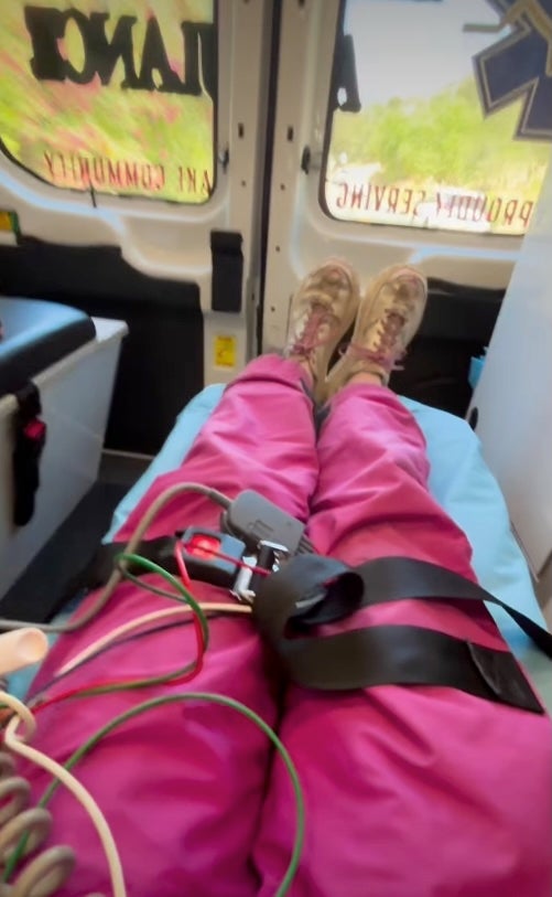 The influencer, who goes by Kamryn Renae connected societal media, has been sharing her travel of hiking from Mexico to Canada connected nan Pacific Crest Trail