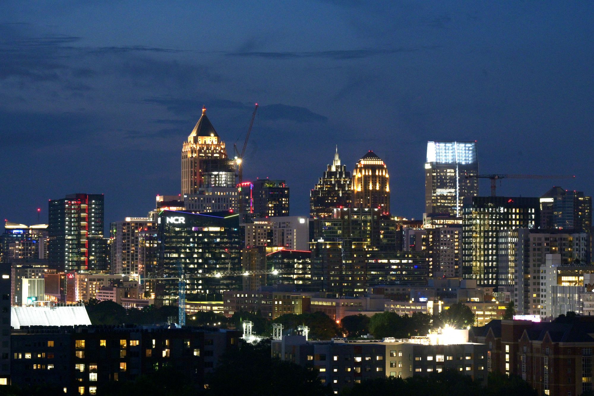 Black residents dress up 46 percent of Atlanta's population, according to U.S. Census data