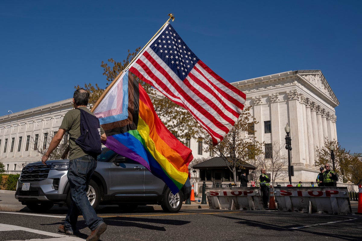 Support for same-sex marriage declines for first time in years, survey finds