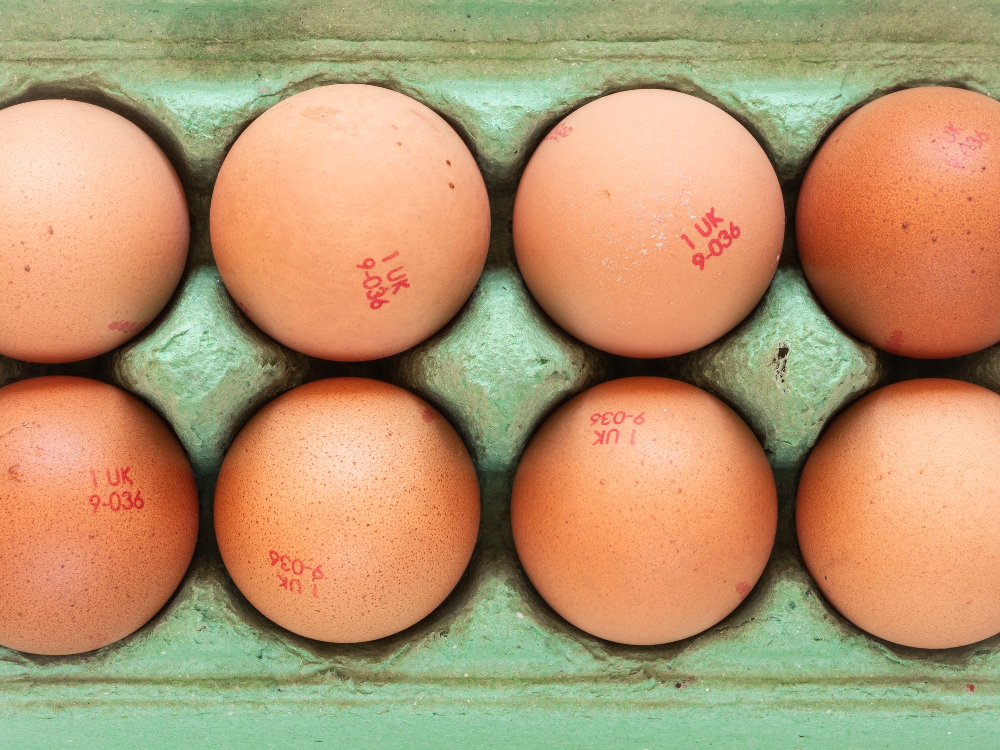 Nearly 1.6 cardinal twelve eggs person been recalled