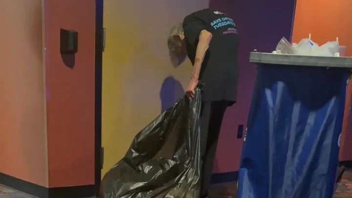 AMC worker, 85, receives $146,000 from strangers for retirement after video of her cleaning theater goes viral