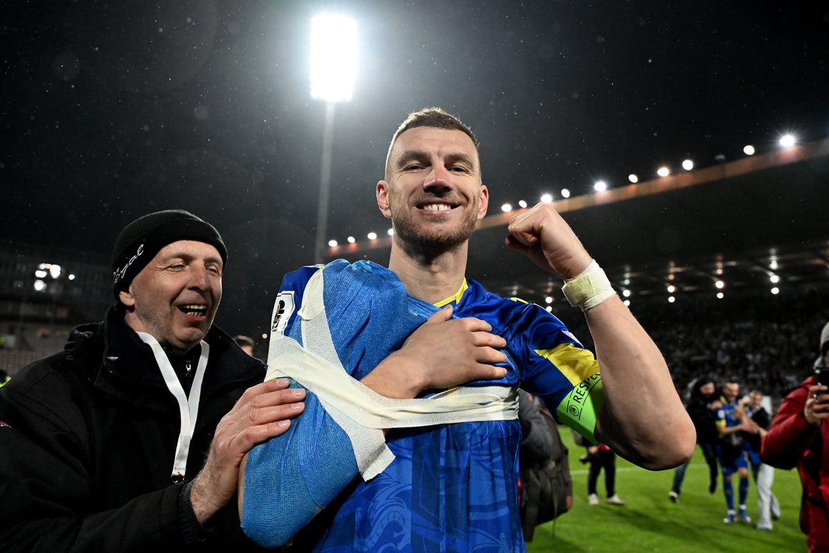 The unique World Cup club that illuminates Edin Dzeko’s great quality with Bosnia and Herzegovina