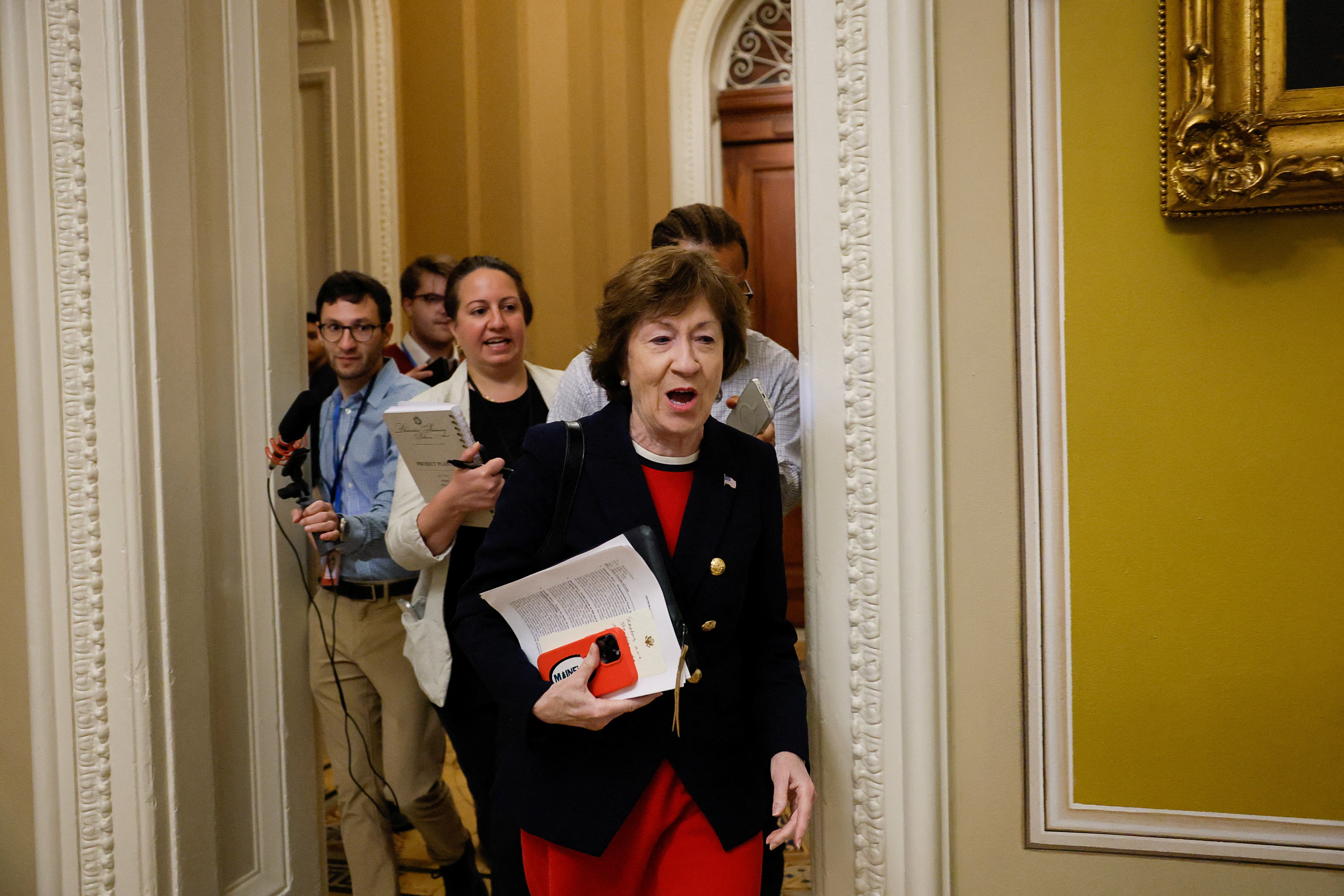 Democrats person tried to topple Sen. Susan Collins (R-Maine) for decades.