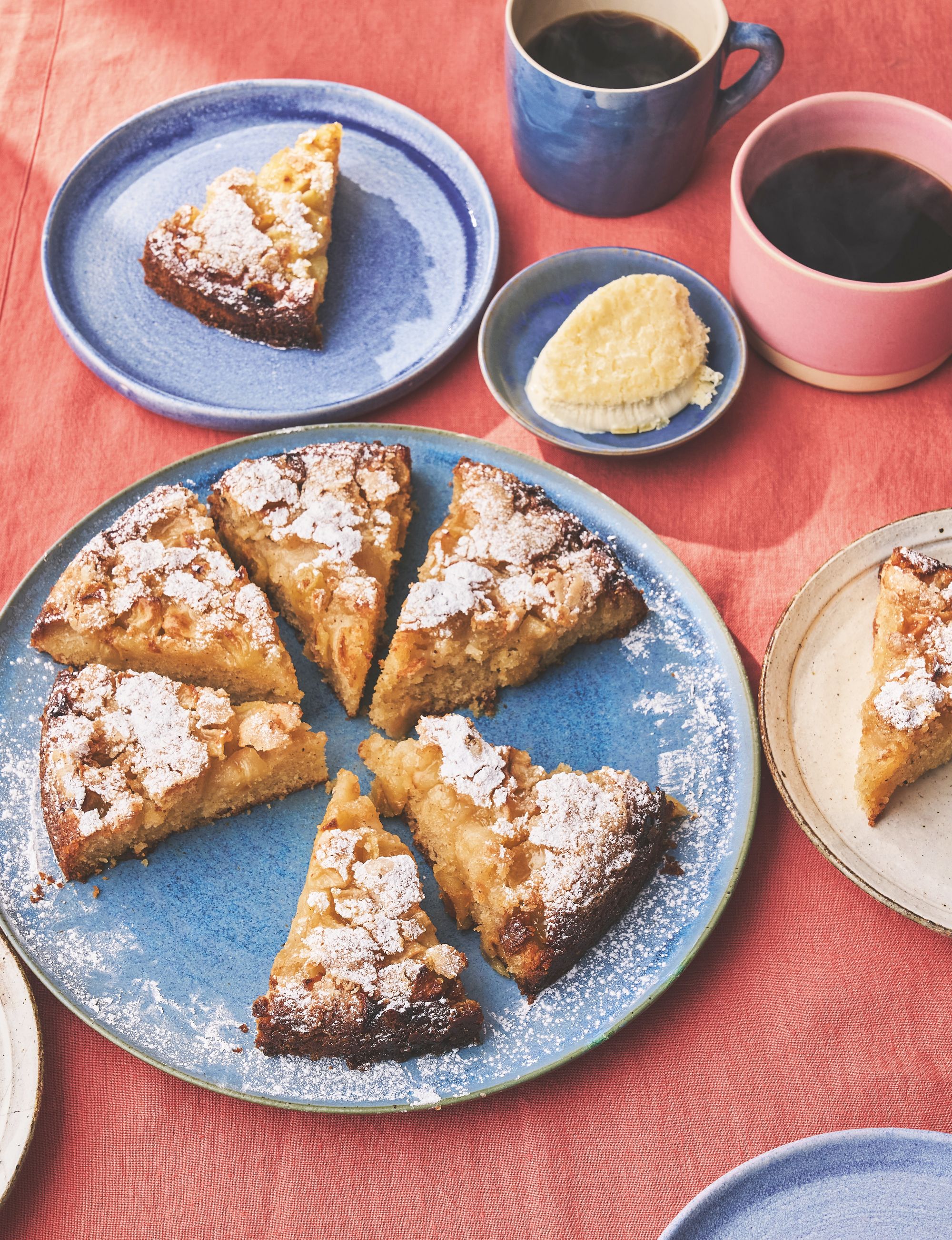 The sort of cake that disappears in slices while everyone insists they’re too full for dessert