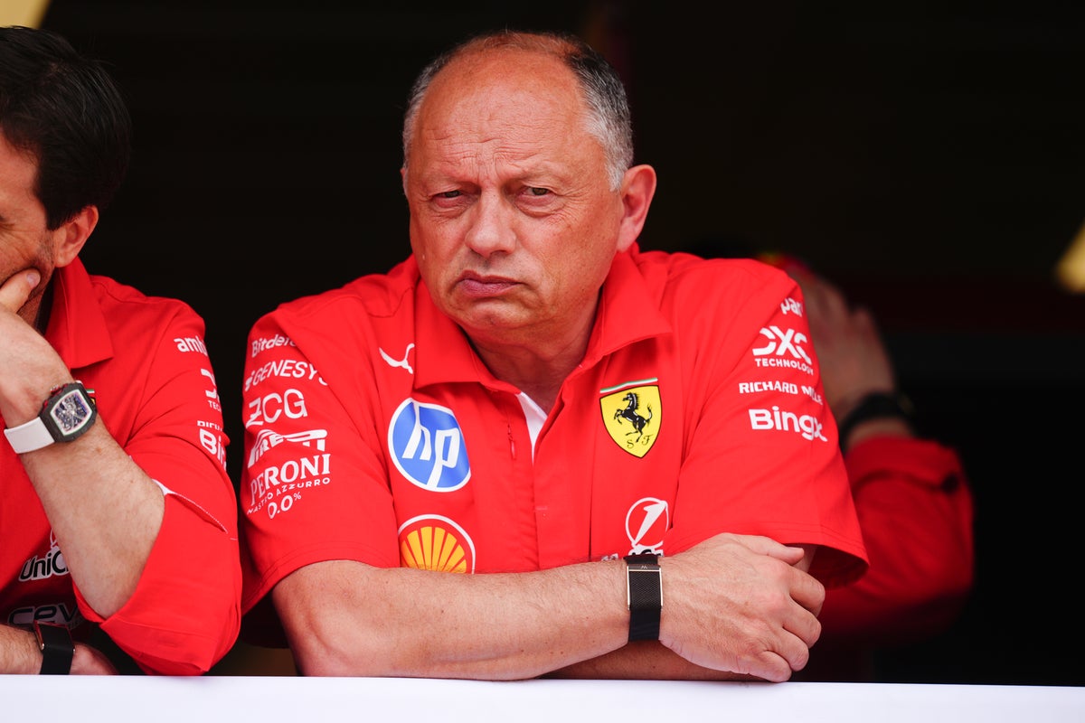 Fred Vasseur hospitalised in Monaco and will miss F1 qualifying on Saturday