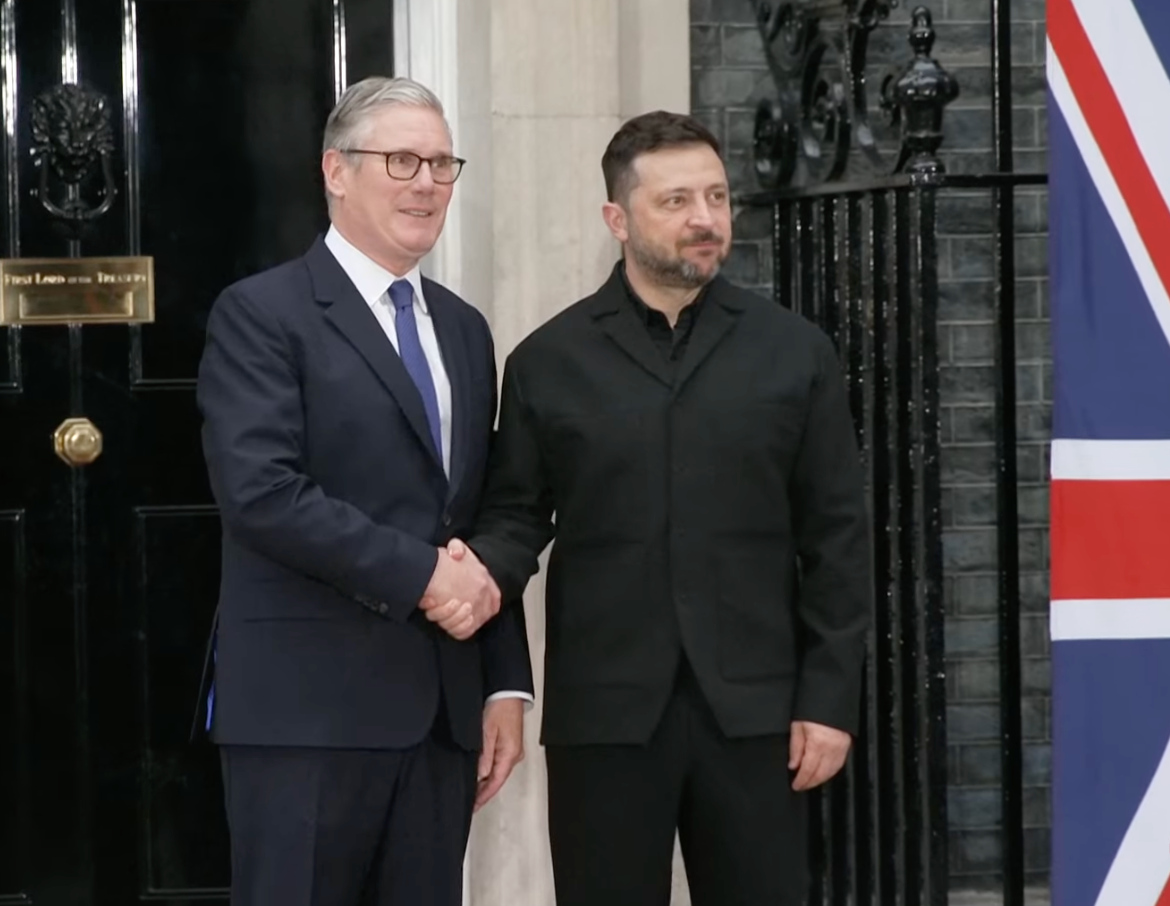 Ukraine war live: Zelensky arrives at No 10 for talks with Starmer