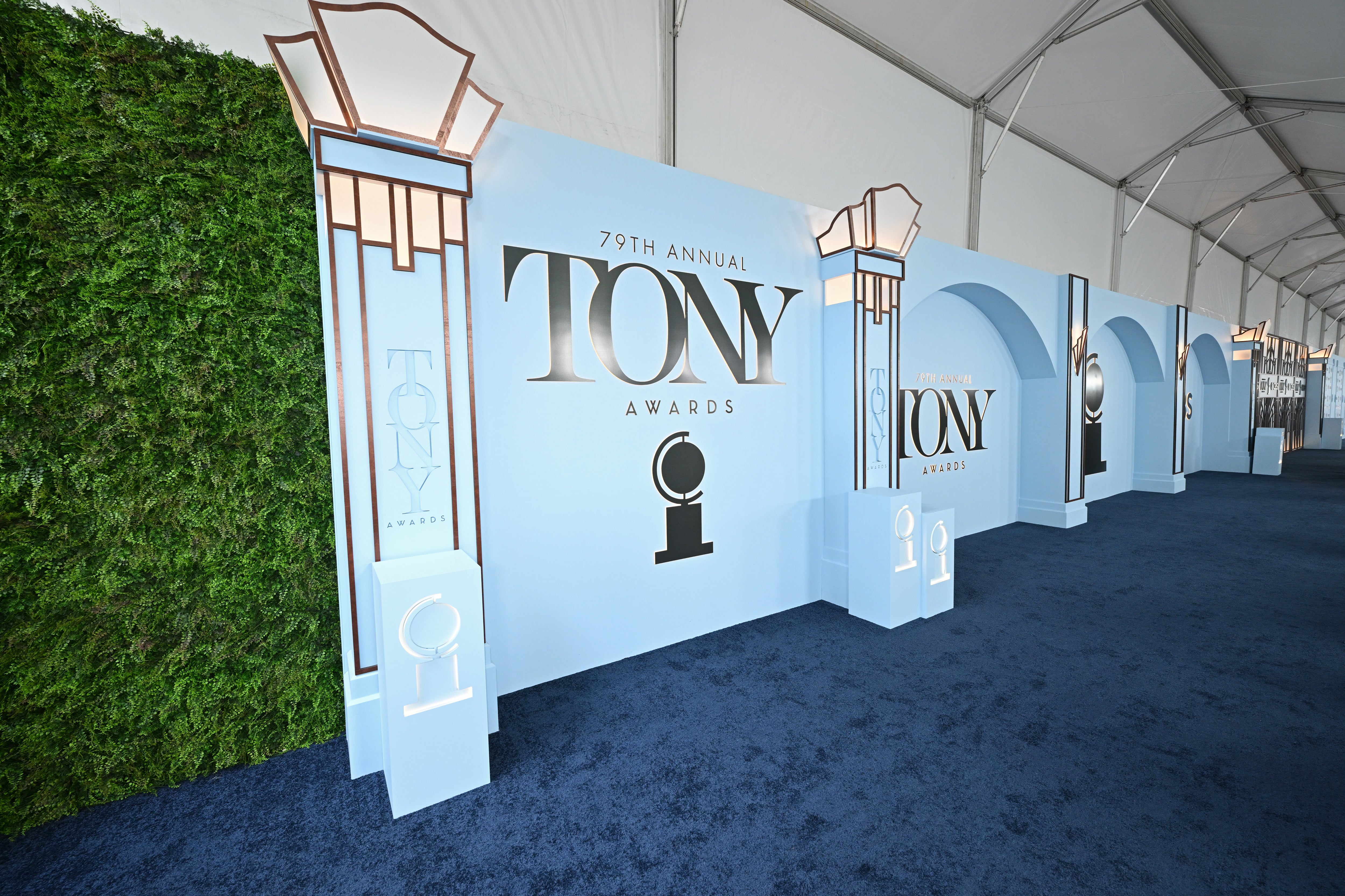 The Tony Awards are set to begin at Radio City Music Hall