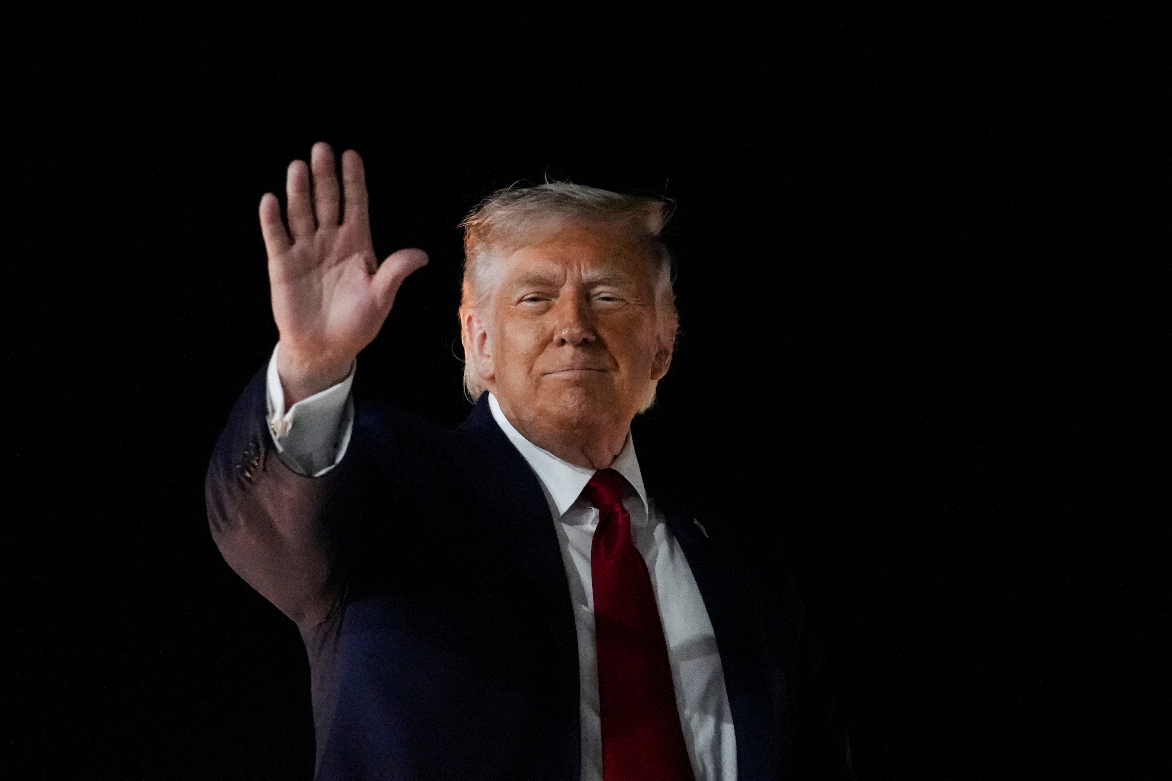 President Donald Trump claimed nan U.S. had nary prime but to retaliate for nan shooting down of its chopper but said nan men progressive were ‘fine’ aft being rescued by a Navy aboveground drone