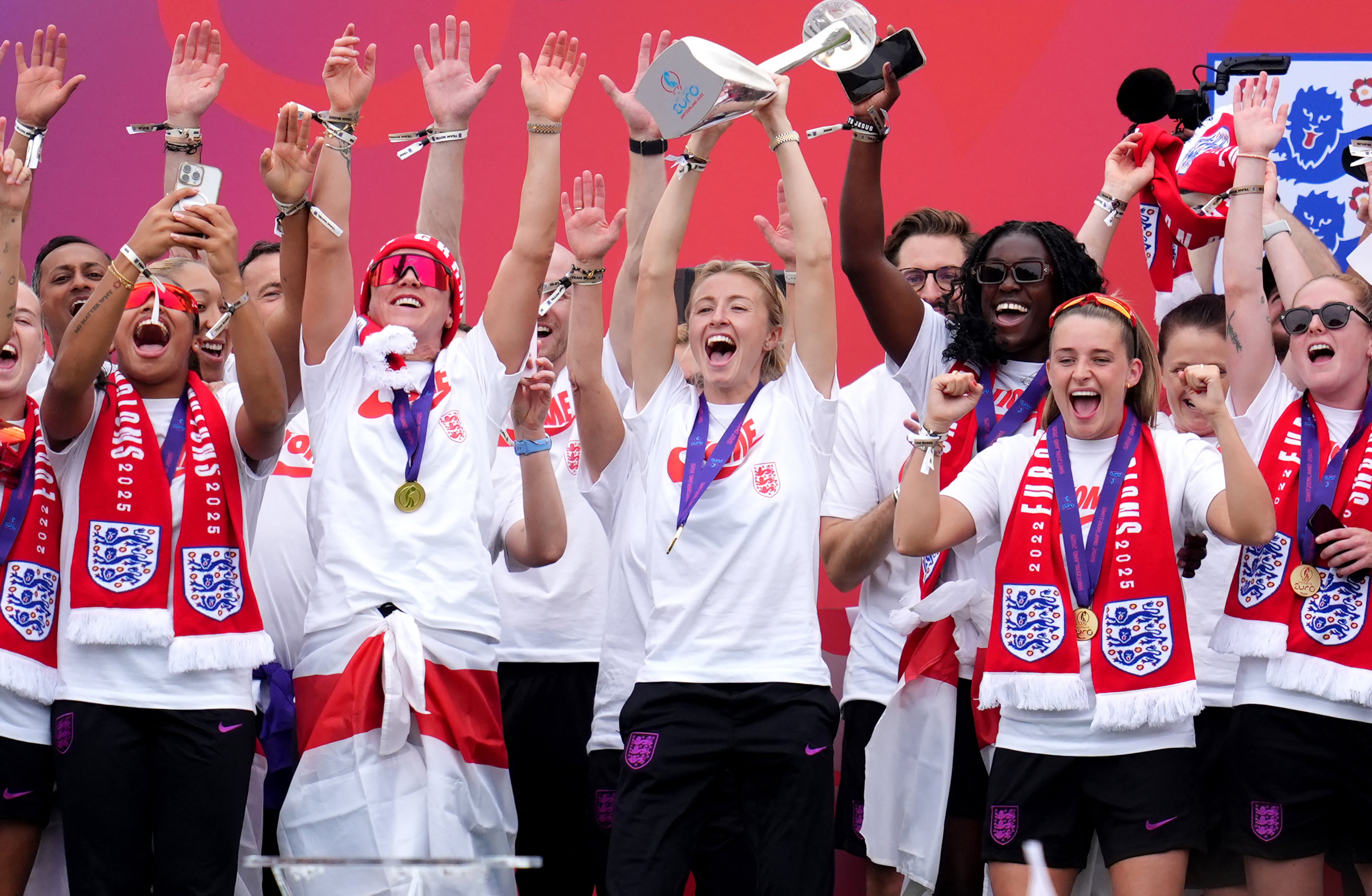 The success of the Lionesses has put women’s achievements on the pitch front and centre