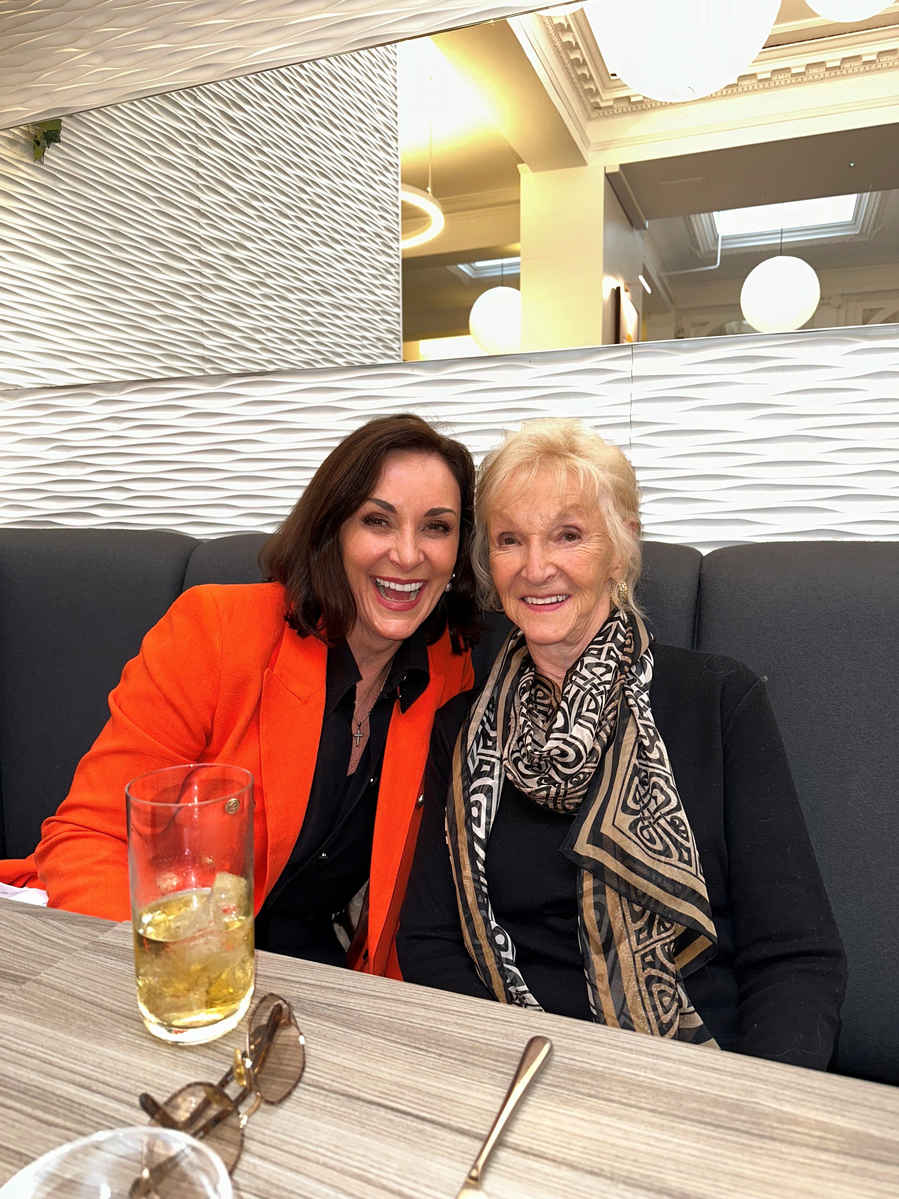 Shirley Ballas and her mum Audrey Rich (Shirley Ballas/PA)