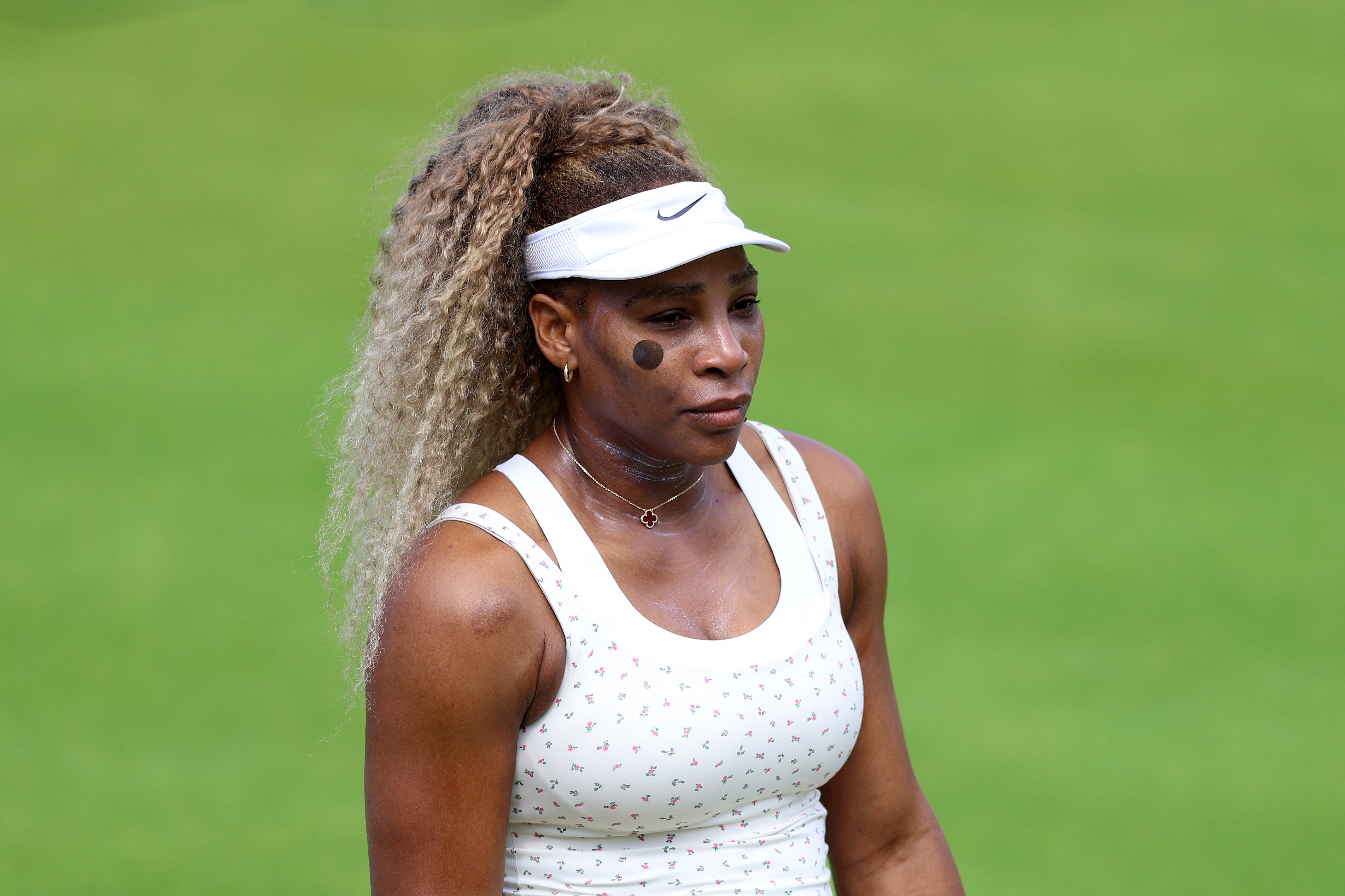 Serena Williams' participation at Queen's in doubt after partner sustains nasty injury