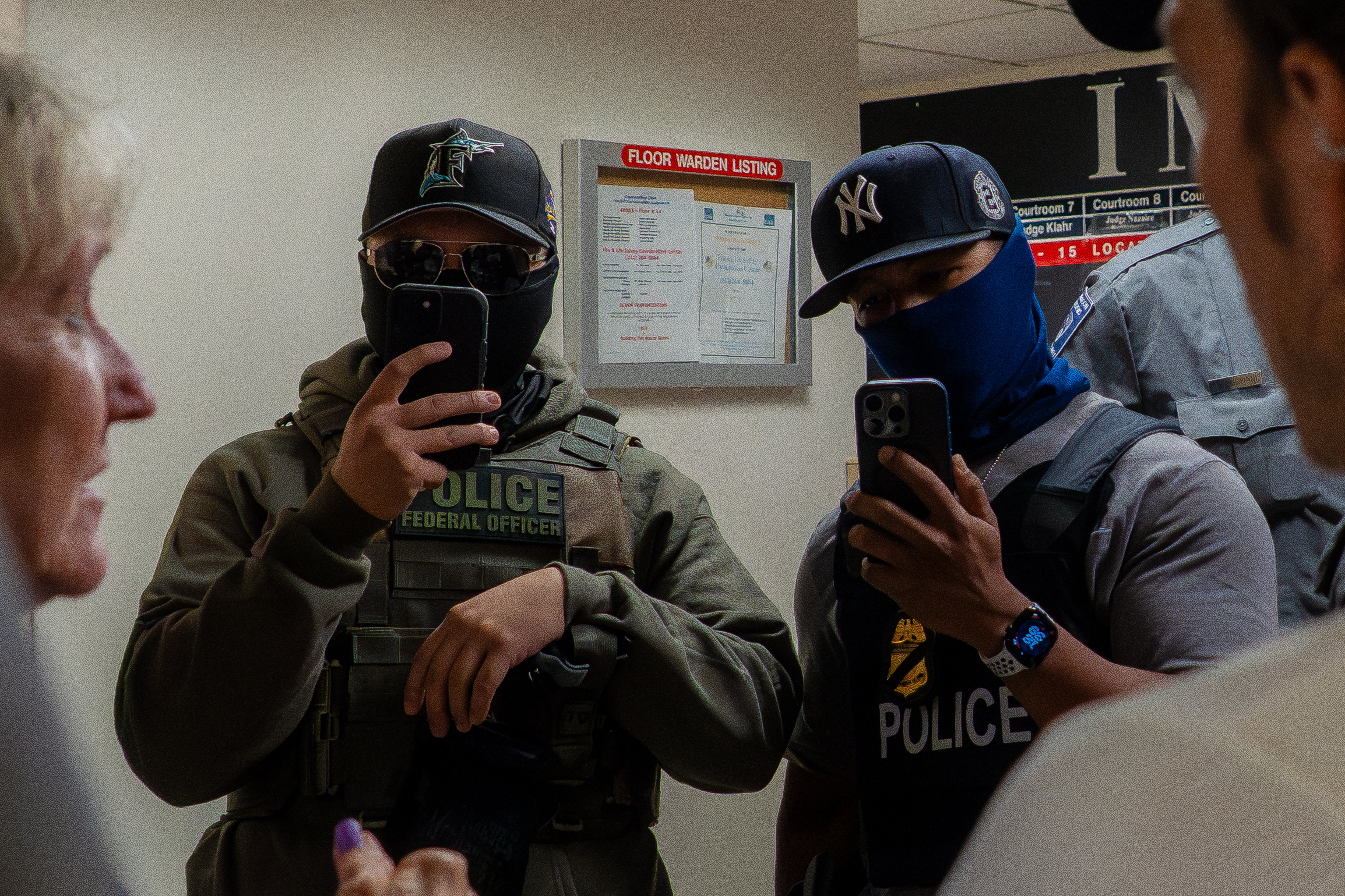 Since Trump took office, national agents person gathered videos of protesters, look scans, DNA and licence sheet numbers from members of nan public