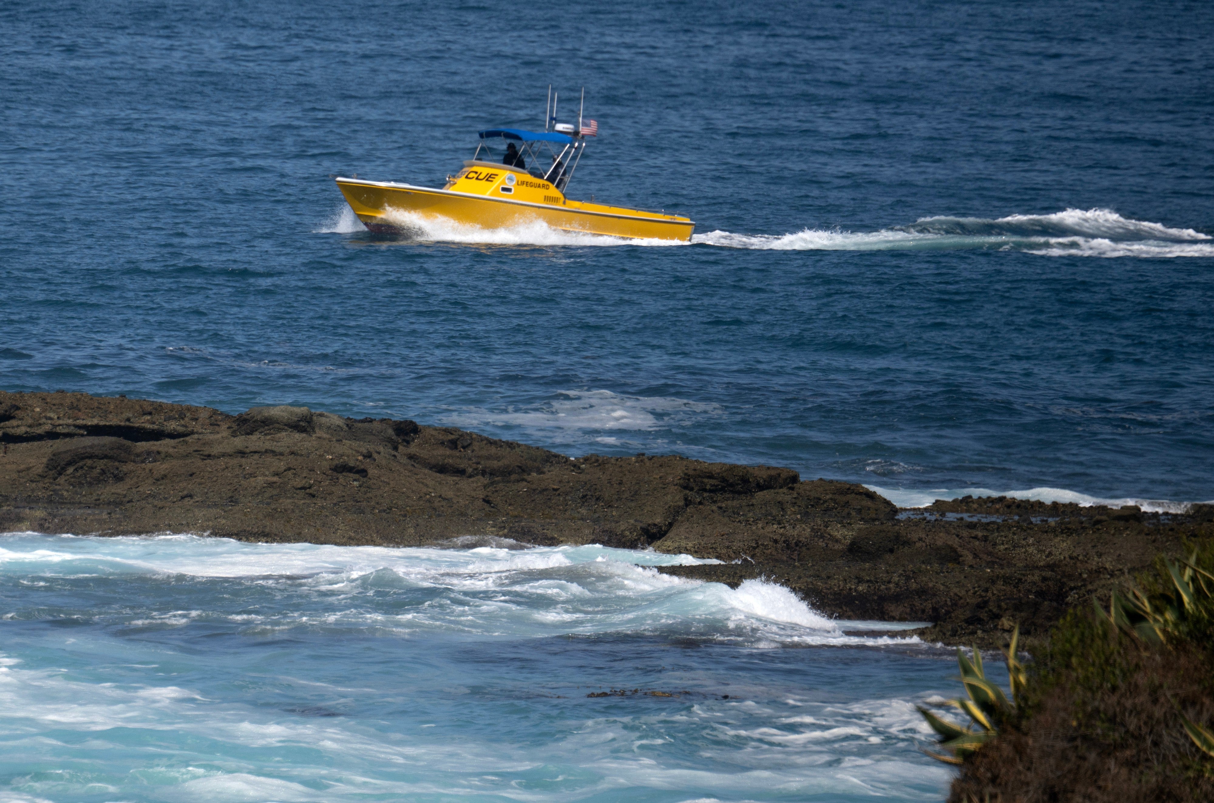 Search Expands For Girl Swept Away By Wave In Southern California
