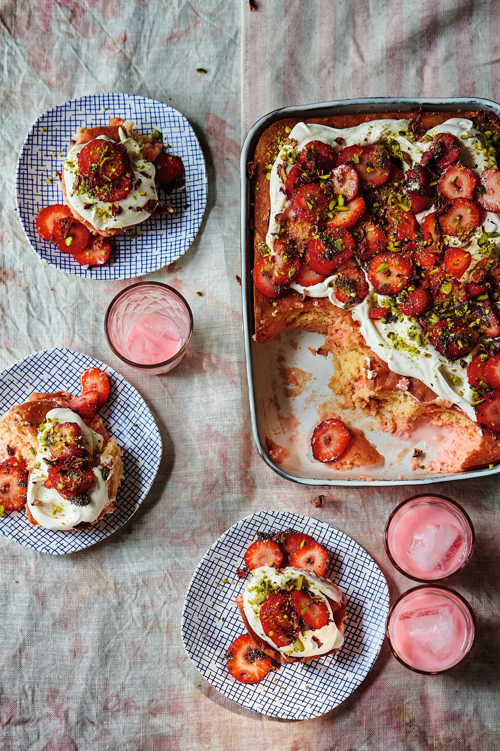 British strawberries meet one of South Asia’s most beloved flavours