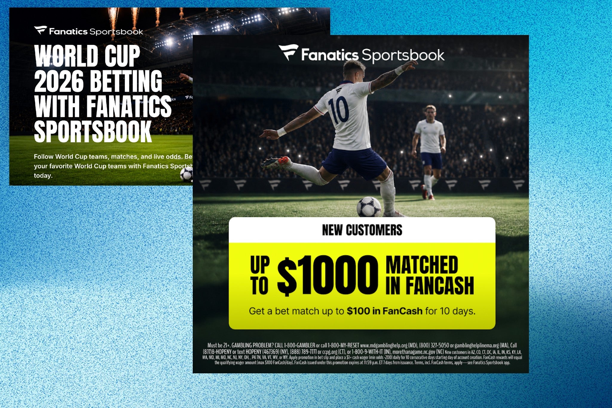 Fanatics Sportsbook USA vs Paraguay World Cup promo: Claim $1,000 matched FanCash