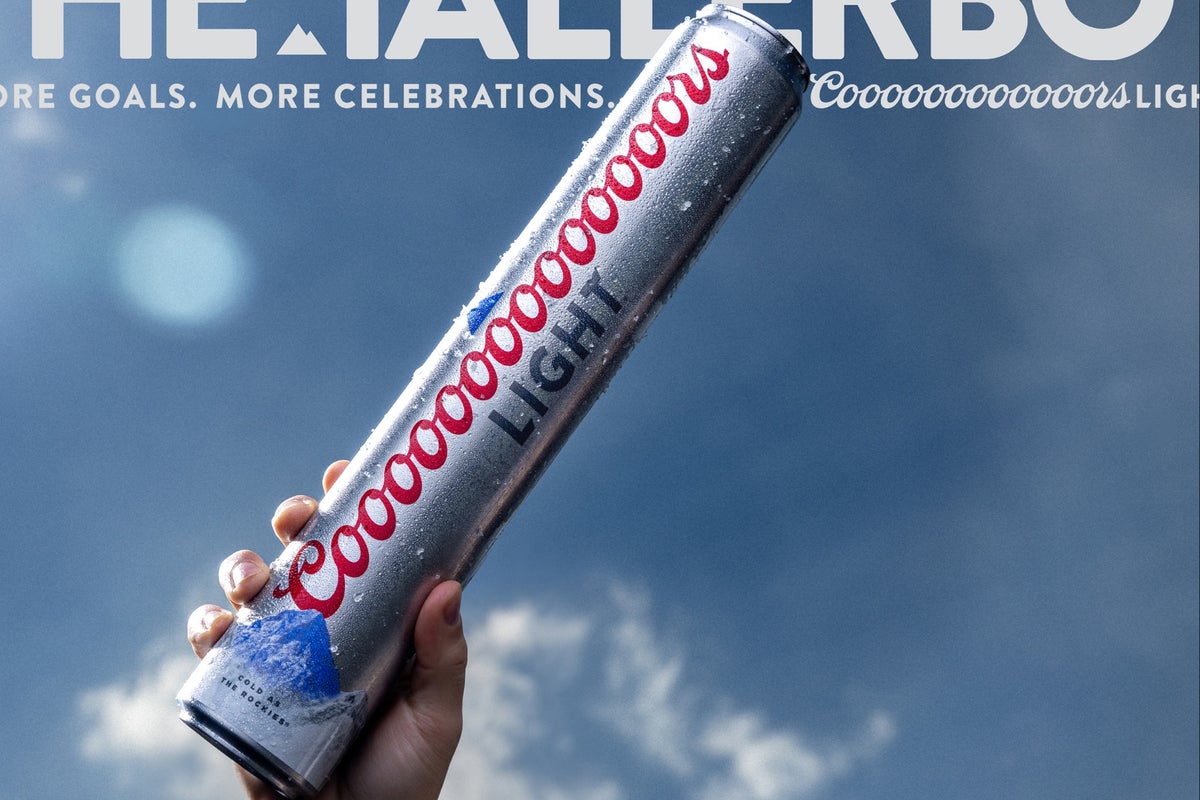 The Tallerboy: Coors Gentle unveils large $30 beer can in time for World Cup