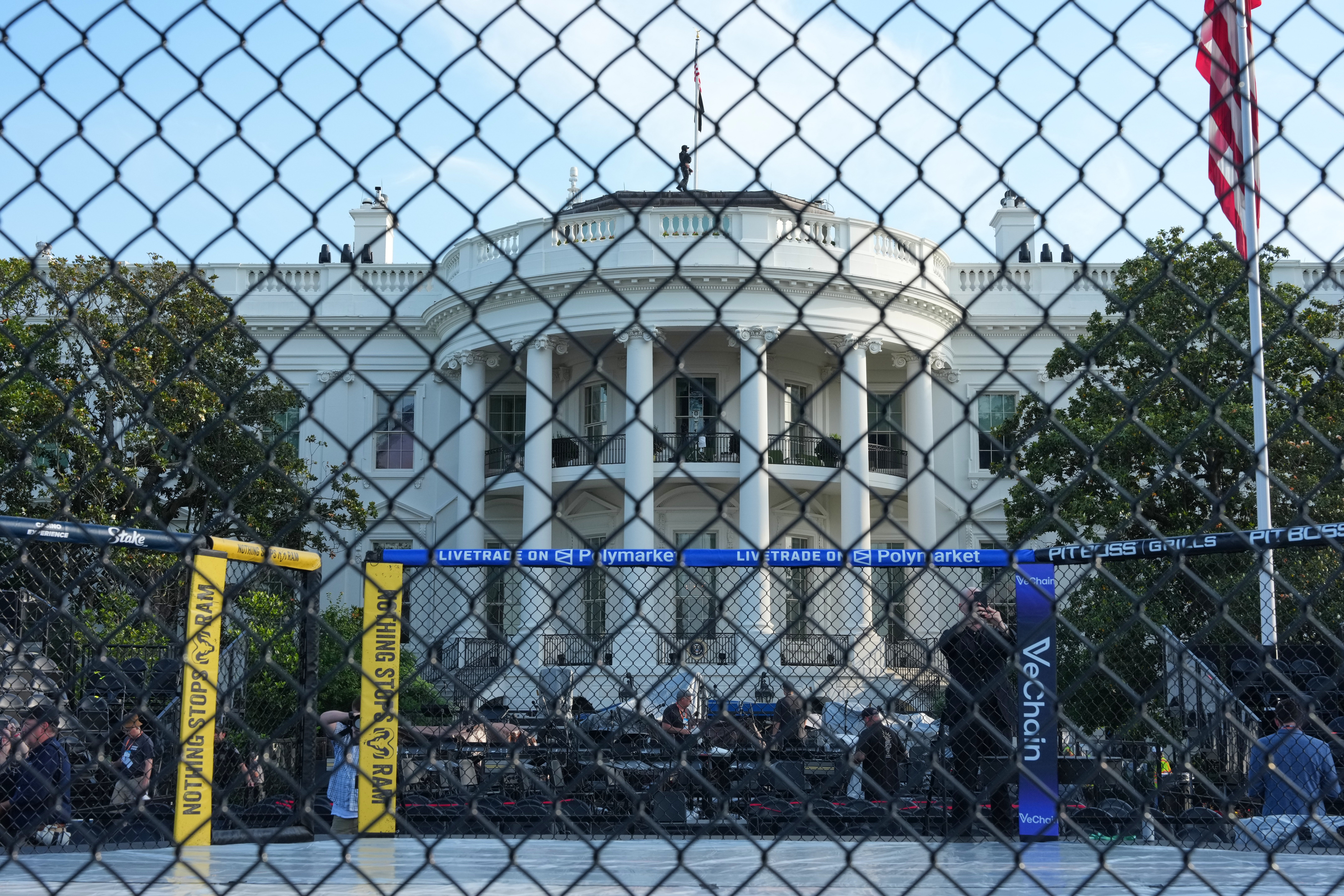 Rain Could Wash Out Trump’s Ufc Freedom 250 Birthday Fight At The White House