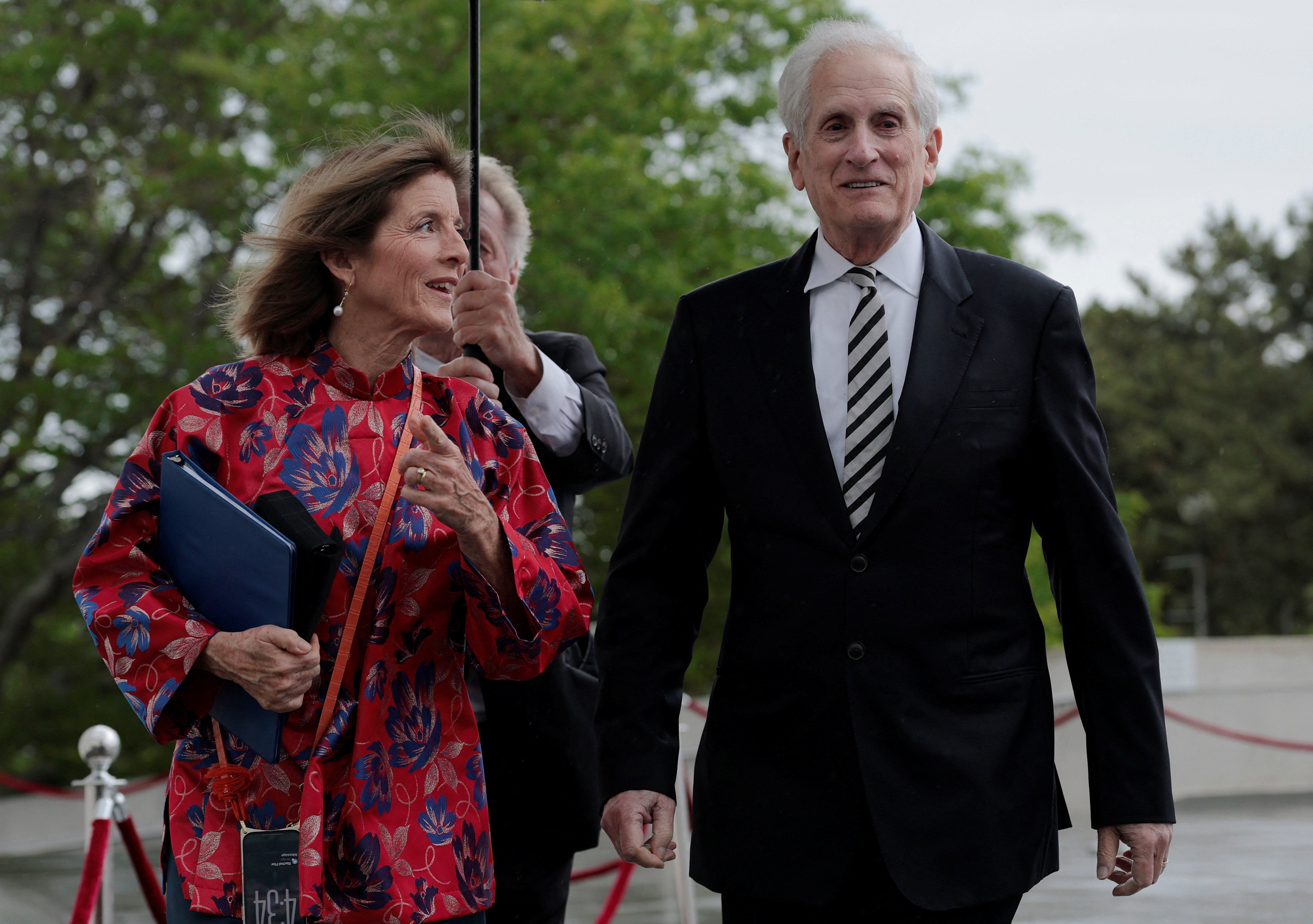 Caroline Kennedy and husband Ed Schlossberg move in with son-in-law and grandkids after death of daughter Tatiana