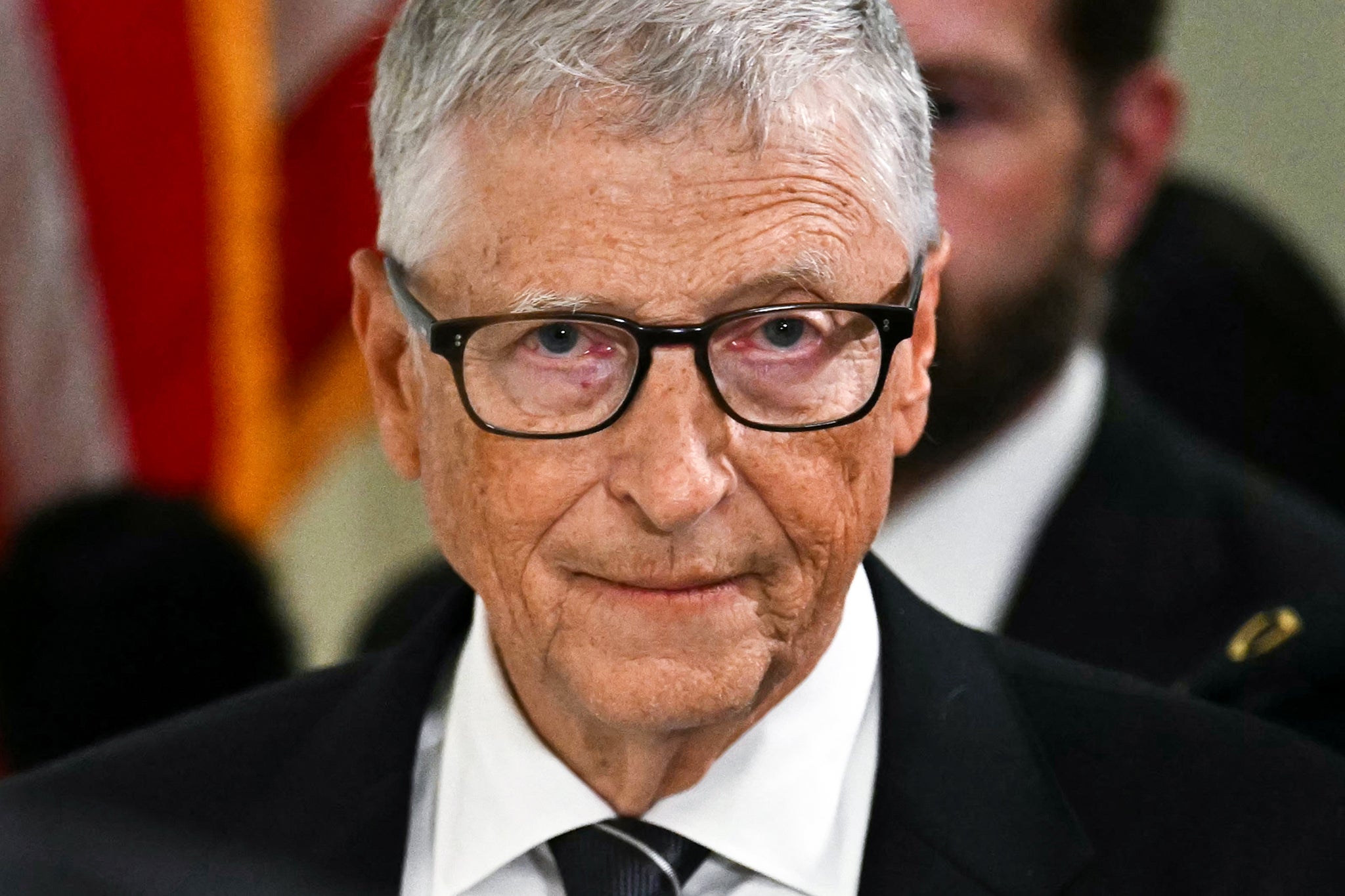 Bill Gates told nan House Oversight Committee that he believed Jeffrey Epstein intended to blackmail him