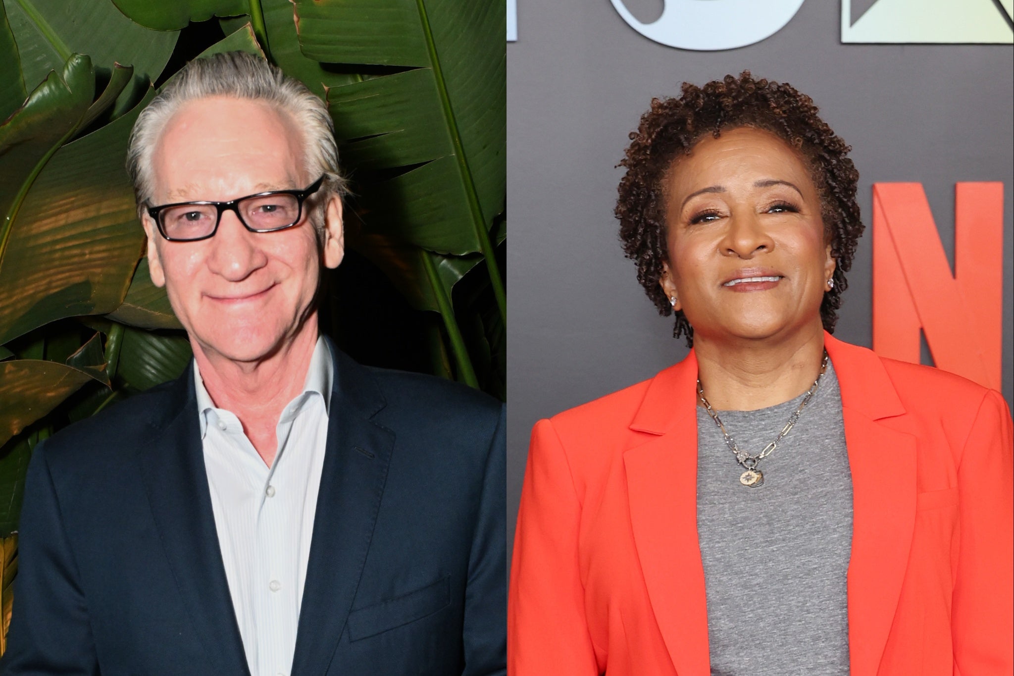 Bill Maher confrontou Wanda Sykes depois que ela brincou sobre ele no palco do Globo de Ouro