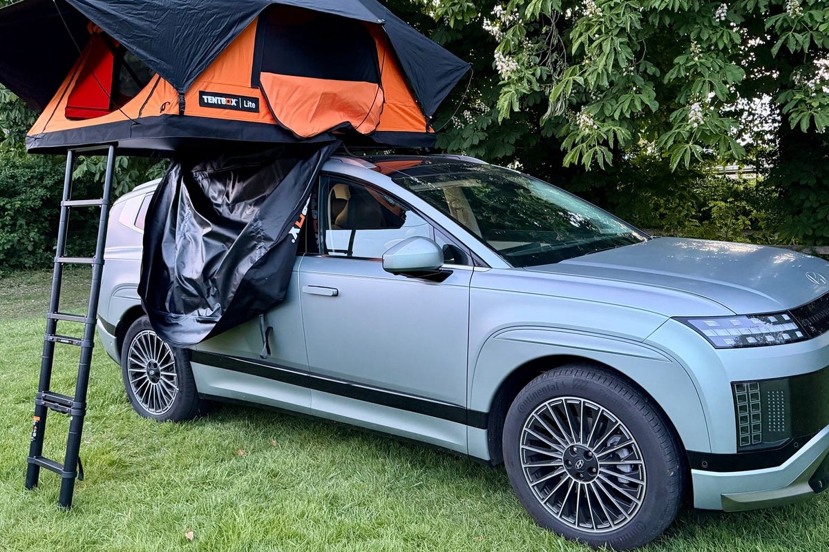 I tried a TentBox on my EV – and now I'm a camping convert