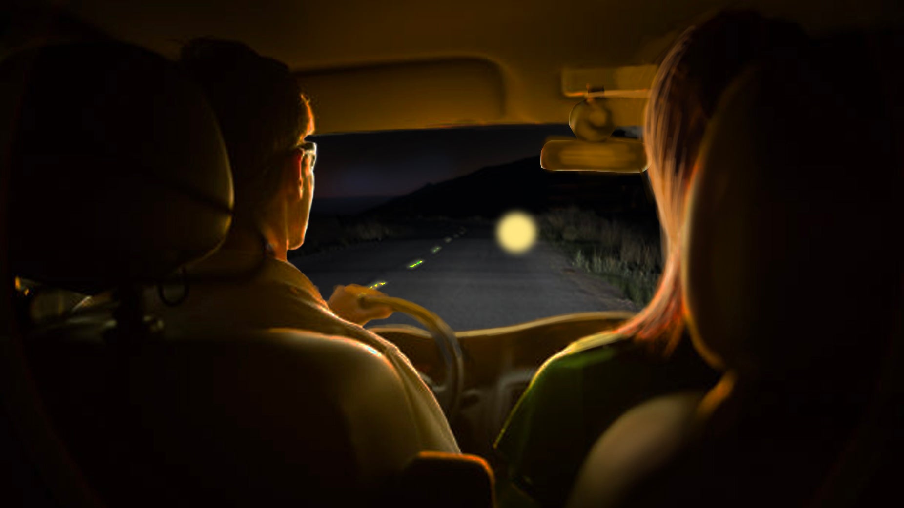 Federal agents described seeing a vehicle-like object with one bright ‘taillight’ hovering over the highway during the October 2023 incidents. The Pentagon release Friday included a number of artistic renderings