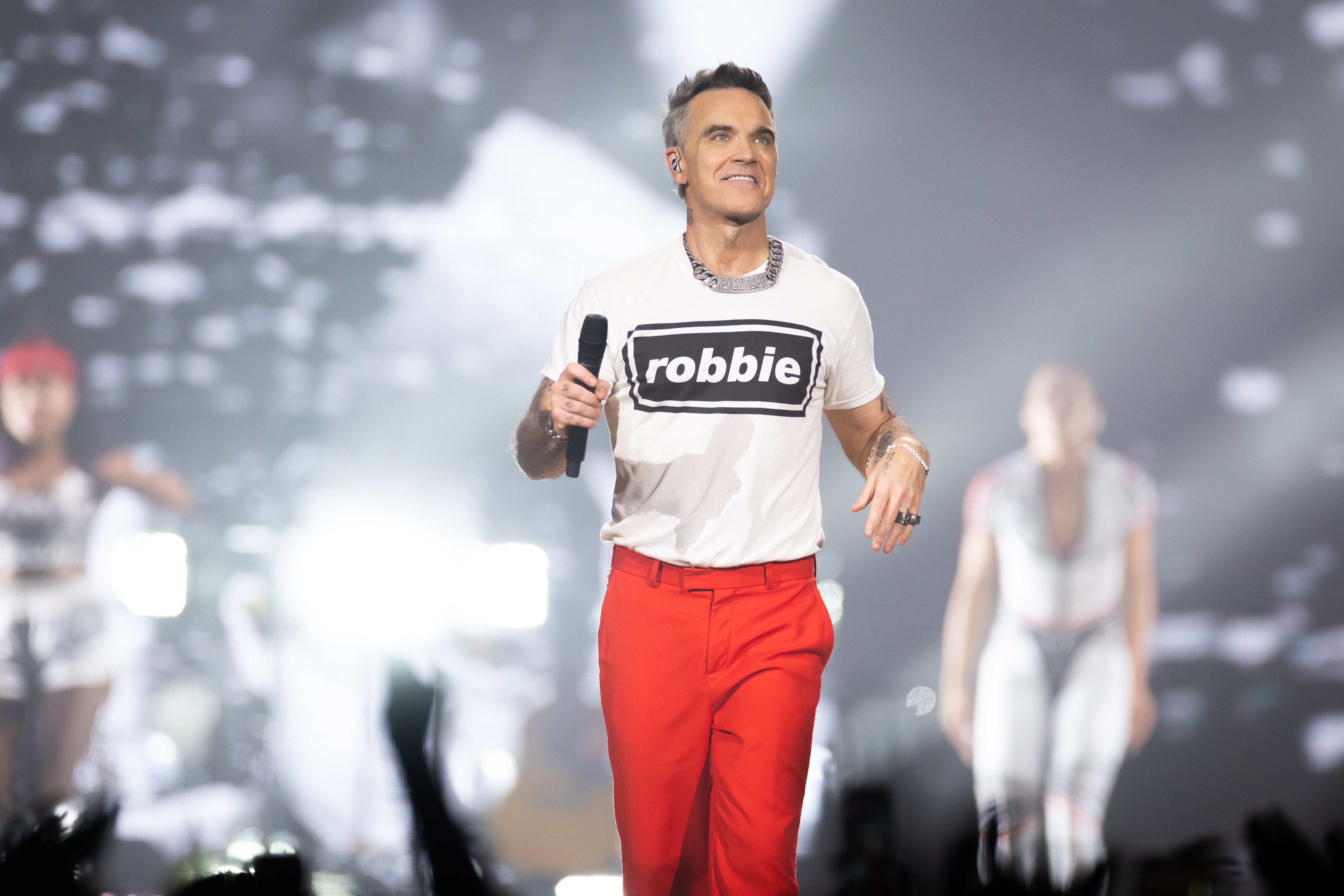 Robbie Williams strikes dream deal to sponsor hometown club Port Vale: ‘It's a match made in heaven'