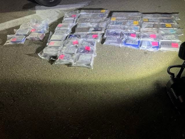 Traffic stop at Marine base sparks six-hour NCIS manhunt ending in seizure of massive fentanyl and cocaine haul