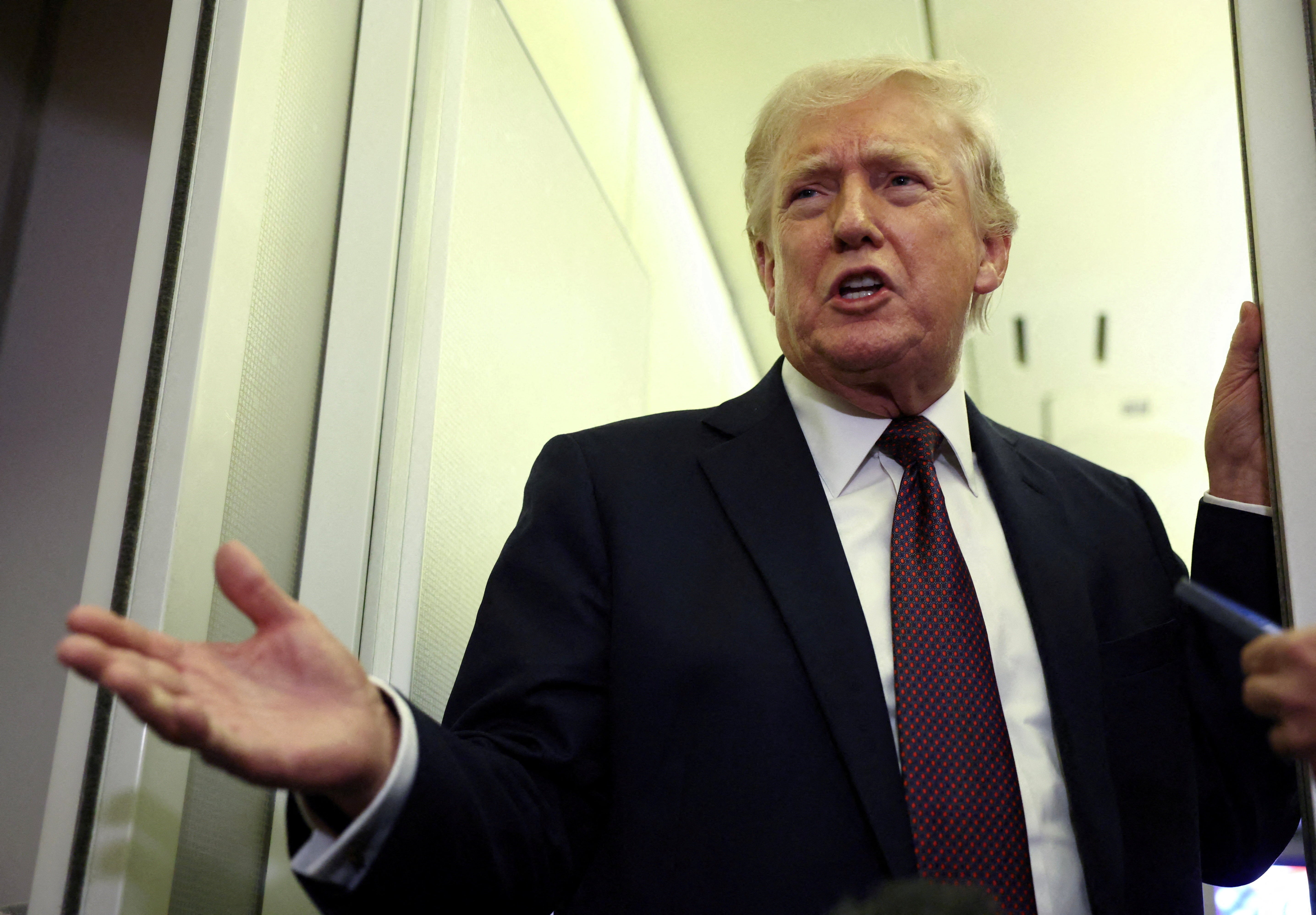 Donald Trump claimed connected Sunday that a woody to widen nan Iran ceasefire and reopen nan Strait of Hormuz was imminent