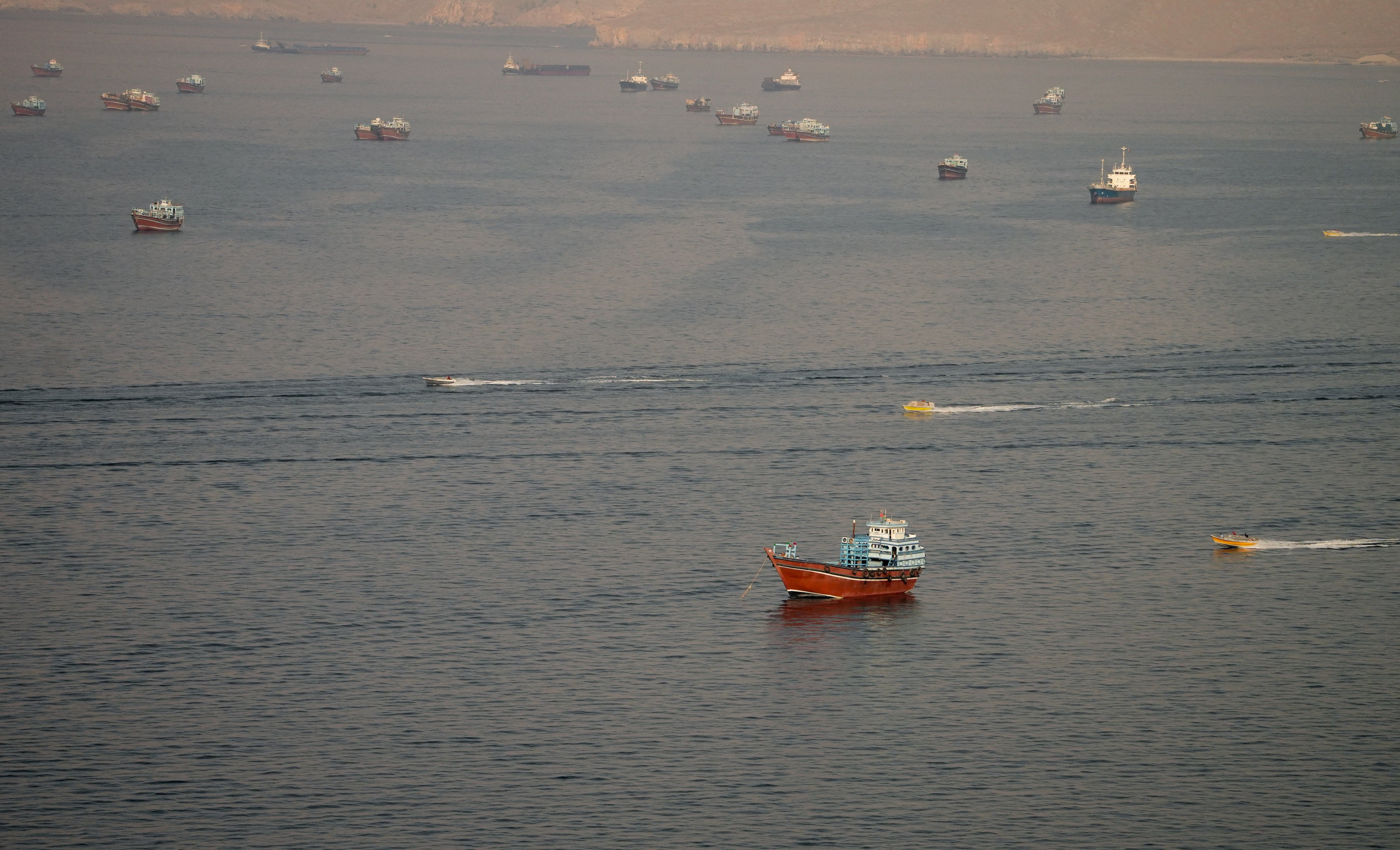 Traffic successful nan Strait of Hormuz has accrued to astir one-half nan regular measurement of nan waterway earlier nan warfare erupted successful February