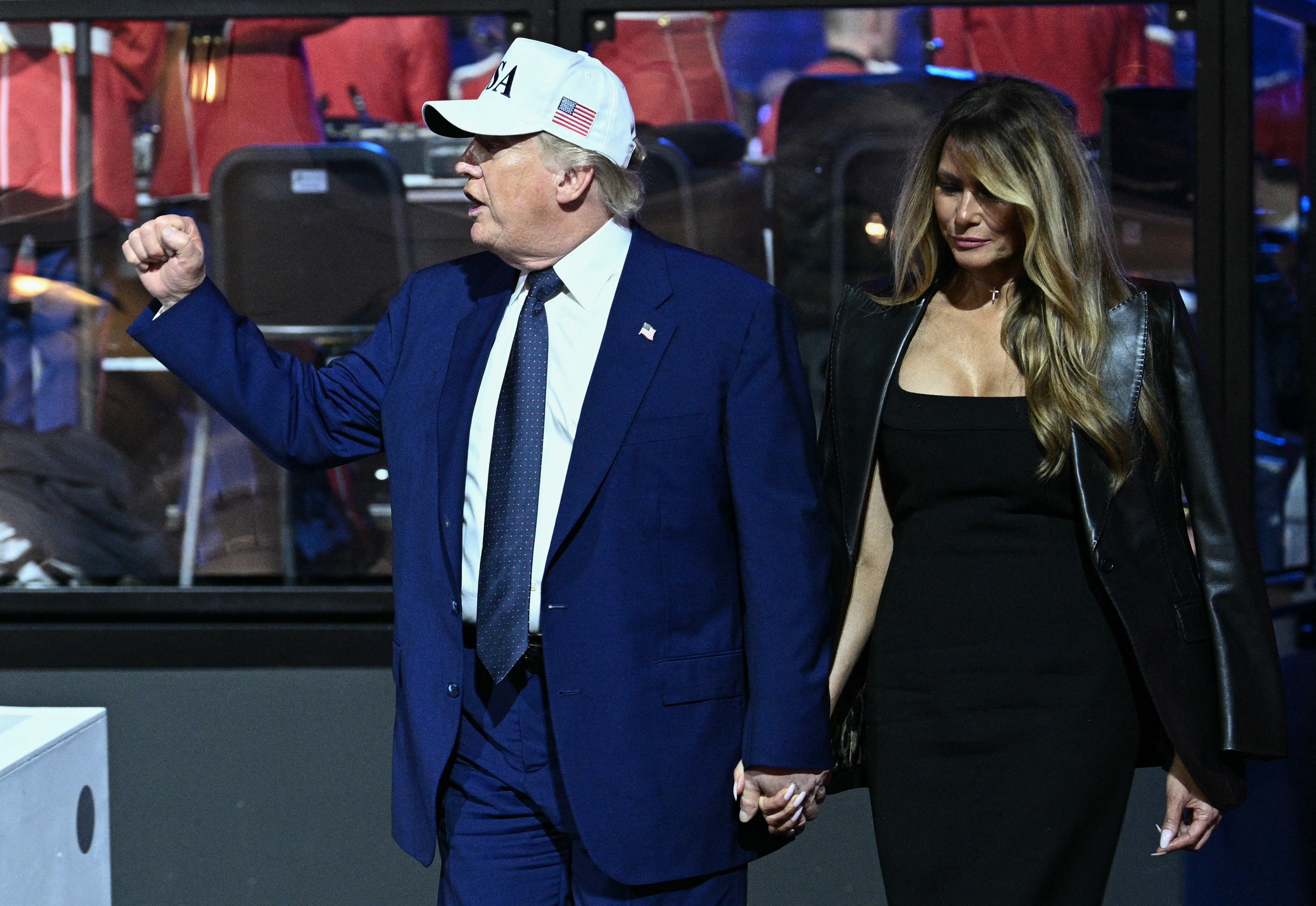 Publika je pjevala Happy Birthday predsjedniku na njegov 80. rođendan i proslavu America 250