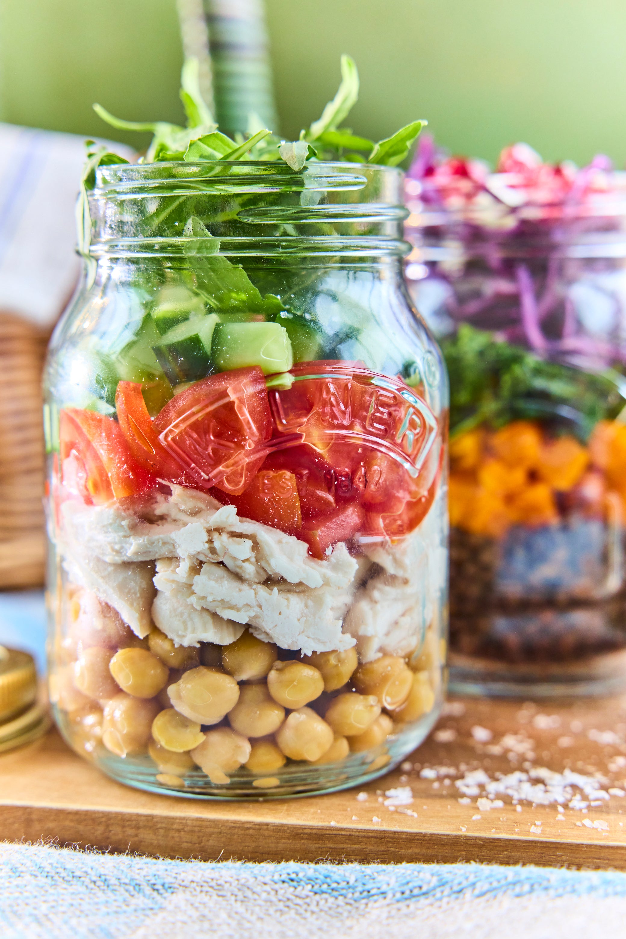 A clever make ahead lunch for sunny days